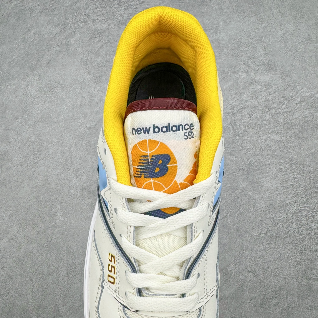 图片[5]-💰170 NB新百伦New Balance BB550系列经典复古低帮休闲运动篮球板鞋550 其实发迹于1989 年 是品牌历史中一款十分小众的篮球鞋履 低筒的鞋身搭配上皮革的设定让其鞋型在现今看来相当复古 同时搭配上Aimé Leon Dore刻画的四款配色 都让这款低调鞋款冲上炒价热搜 也因此让更多鞋迷知悉这款NB 鞋履 相比NB 550 来说 Louis Vuitton 所发表的LV Trainer 运动鞋就是知名度较高的一款球鞋了 由品牌男装创意总监Virgil Abloh 利用复古篮球鞋作为灵感刻画而成 搭配上LV 高质感皮革的陪衬成为当今精品时尚球鞋的代表作品 仔细一看New Balance 550 与Louis Vuitton LV Trainer 都以「篮球鞋」为蓝图 复古鞋貌的特色氛围也极其相似 尺码：36 37 37.5 38 38.5 39 40 40.5 41.5 42 42.5 43 44 45 编码：Mby2936040-运动鞋