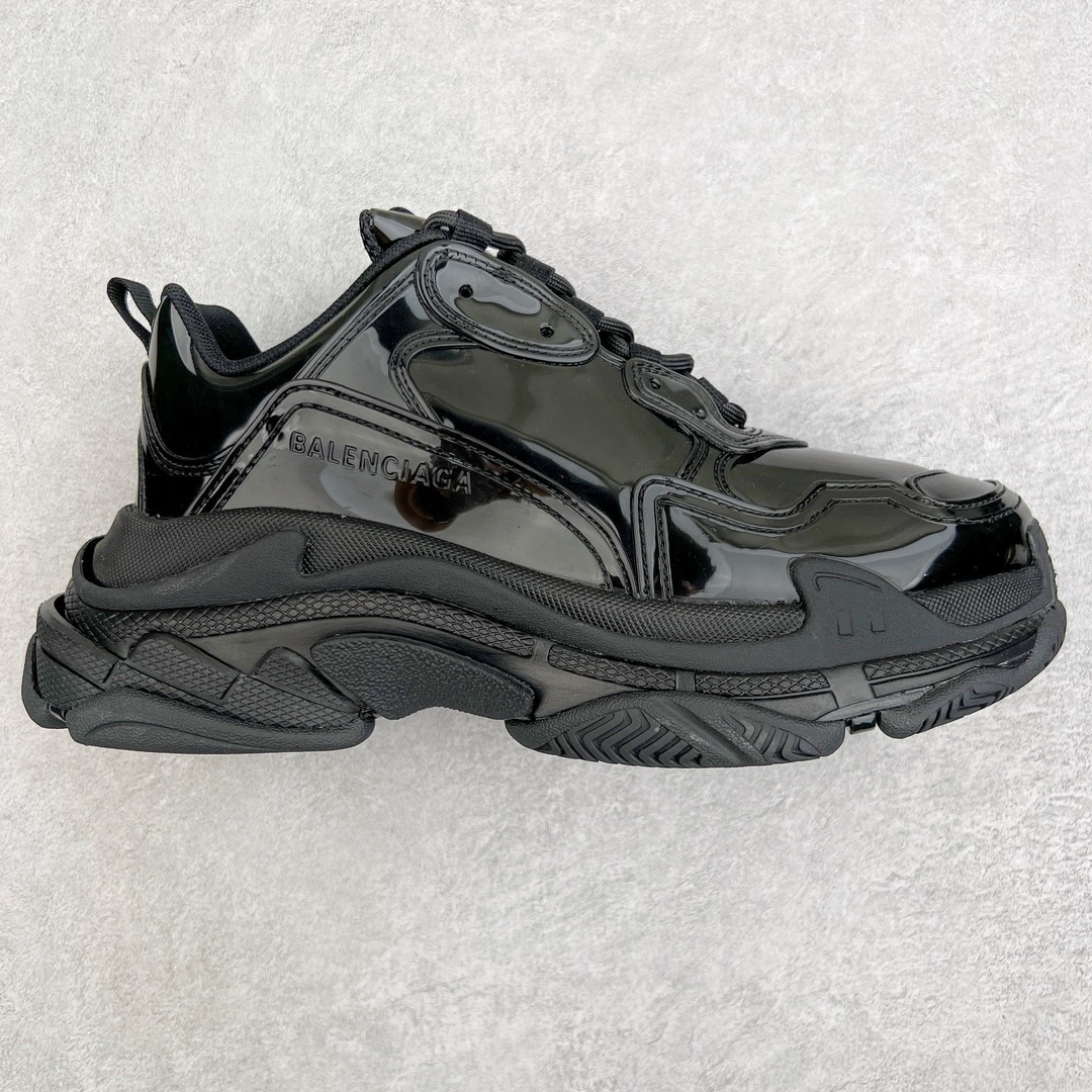 # Zapatos papá retro BALENCIAGA Triple S Balenciaga puros y originales, charol espejado, un juego completo de hormas de…