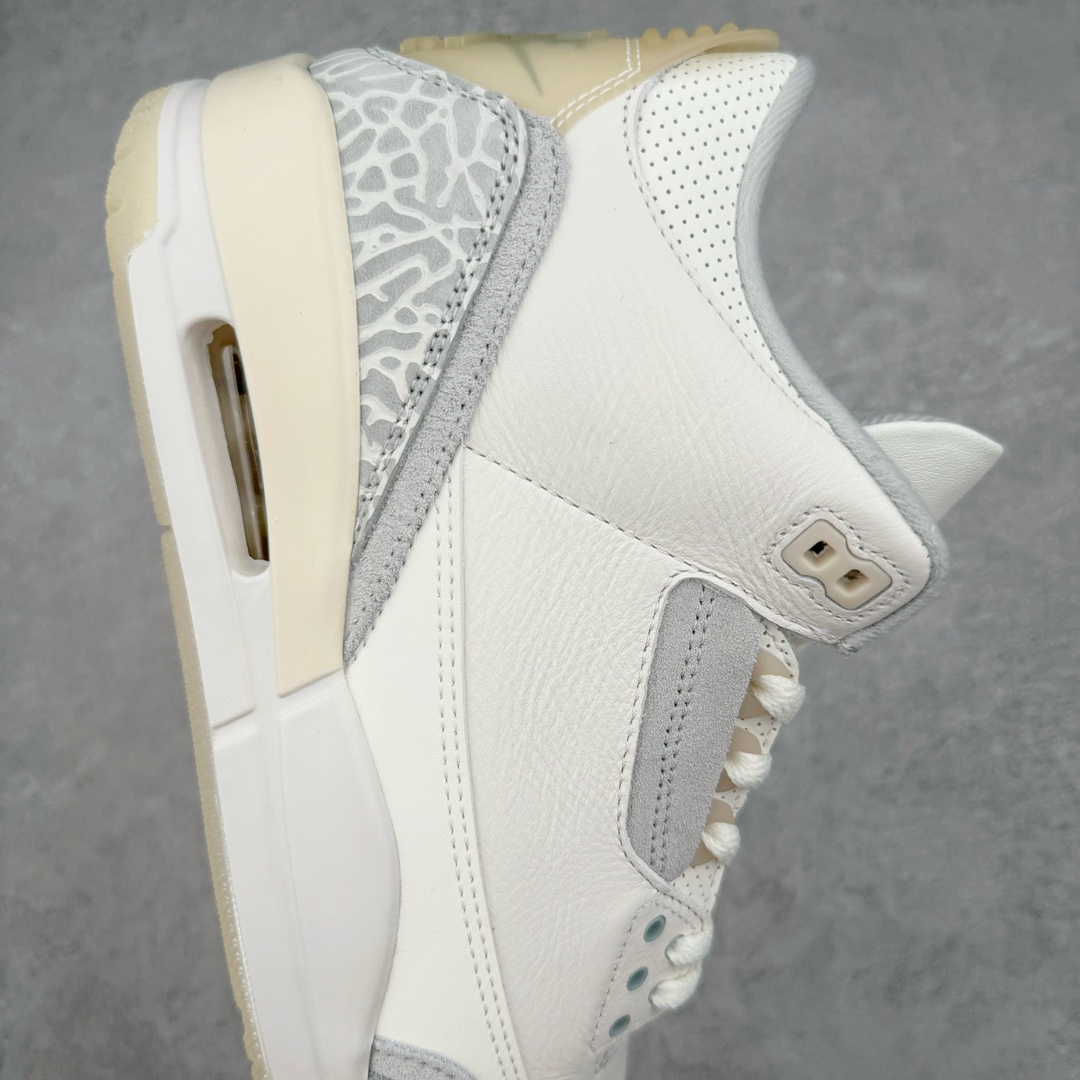 图片[6]-💰410 ＃OG纯原 Air Jordan AJ3 Craft \”Ivory\” 象牙白 货号：FJ9479-100 原楦原纸板开发 确保原汁原味 原厂皮料质感色泽绝无偏差 完美中底拉帮 原厂中底钢印  原档案大底 如假白送 大底纹路 气垫通透度PU的回弹性均百分百还原 原厂电绣鞋舌飞人刺绣针数立体讲究精细欢迎对比正品原鞋 SIZE：36 36.5 37.5 38 38.5 39 40 40.5 41 42 42.5 43 44 44.5 45 46 47.5 编码：by4936080-运动鞋