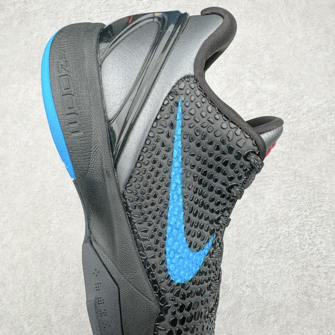 图片[6]-零售💰510 ＃WM NK Zoom Kobe 6 科比六代实战篮球鞋 429659-016 欧美外贸平台特供版 全网唯一开发至49.5 50.5码 主攻中端市场 全套原纸板楦头开发 确保原汁原味 完美呈现版型 一比一鞋头弧度高度鞋身弧度 细节品控鞋型完美 原厂TPU网格鞋带扣 正确内里网布 前后气垫加持 信仰绝不减配 全复合式的鞋面 内层为透气网面 中层加载Fly wire科技 而外层则用聚氨酯岛状结构塑造出非常逼真的蛇麟纹路 多层的鞋面结构带来了更好的透气性和更有针对性的保护 加入了双层记忆海绵鞋垫 可根据球员脚形自动调节以提高合脚度 使脚感更加柔软舒适 赋予球员非一般的球场舒适感受 独家前掌Zoom Turbo 后掌马蹄Zoom缓震 内置全真动态飞线 独家复刻U型缓震垫带独立钢印 十年情怀 这里完美落地 一个月独家售后 为实战保驾护航 尺码：41 42 42.5 43 44 44.5 45 45.5 46 47.5 48.5 49.5 50.5 编码：by5936010-运动鞋