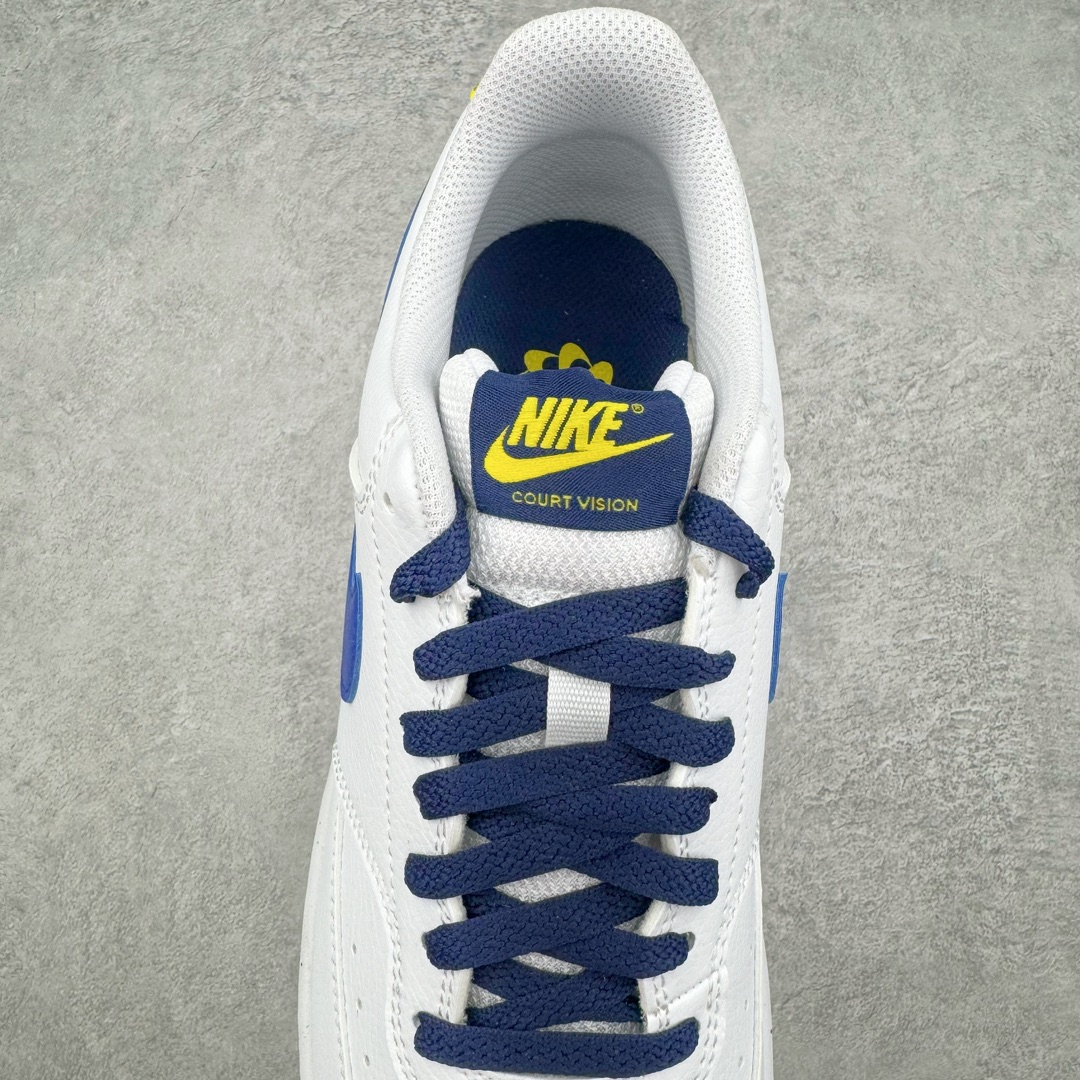 图片[5]-＃纯原特价 NK Court Vision Low CV低帮复古百搭透气休闲运动板鞋 口碑实力大厂出品 出货即市场巅峰 全套原纸板楦头开发 原汁原味 完美呈现版型 原数据独家私模大底 超高清洁度 极限压缩成本 超级跑量款式 经典耐用的设计 兼顾舒适脚感和出众风范 演绎匠心之作 结构性的支撑贴合感结合复古篮球设计 塑就场外全明星风范 尺码：35.5 36 36.5 37.5 38 38.5 39 40 40.5 41 42 42.5 43 44 44.5 45 46-选品中心