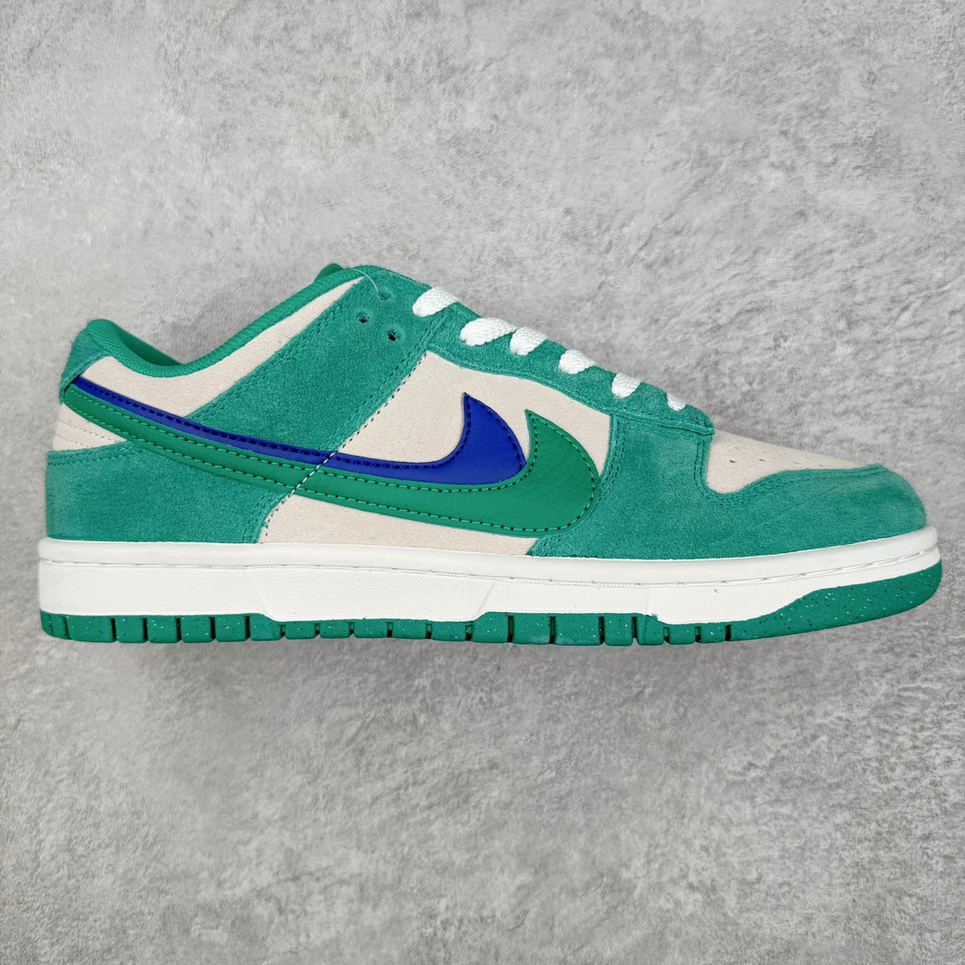 图片[2]-＃yh纯原福利 NK Dunk Low SE 85 双钩复古休闲板鞋 DO9457 口碑大厂出品 品控大底版型不断改良更新品质稳定 全套原纸板楦头开发 确保原汁原味 完美呈现DUNK版型 原厂玻璃冲刀 超高清洁度 全鞋零毛边皮料切割 采用绒面革材质 鞋身左右侧均配有皮革质双 Swoosh 兰色搭配上白色 85年纪念标放在鞋舌的位置 简洁干净的配色设计 绝对是日常出街上脚的不二选择 尺码：36 36.5 37.5 38 38.5 39 40 40.5 41 42 42.5 43 44 44.5 45 46-选品中心