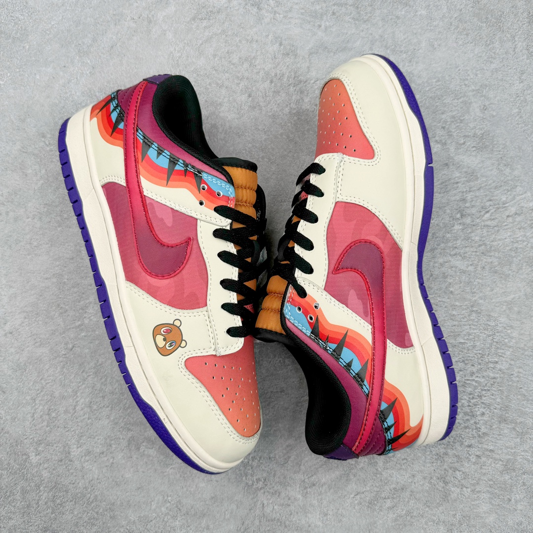 图片[3]-＃特价福利 NK Dunk Low 海外定制配色 大厂出品 极力推荐 原装头层材料 独家版型蒸餾加工帶來的是更好的视觉和脚感体验大厂纯原品质出货 清洁度 电绣工艺 皮料切割干净无任何毛边 细节完美 尺码：36 36.5 37.5 38 38.5 39 40 40.5 41 42 42.5 43 44 44.5 45 46-选品中心