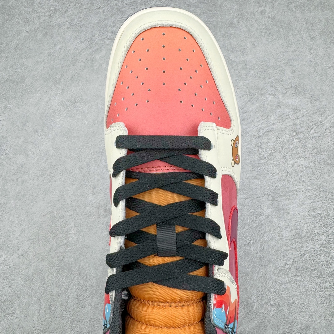 图片[4]-＃特价福利 NK Dunk Low 海外定制配色 大厂出品 极力推荐 原装头层材料 独家版型蒸餾加工帶來的是更好的视觉和脚感体验大厂纯原品质出货 清洁度 电绣工艺 皮料切割干净无任何毛边 细节完美 尺码：36 36.5 37.5 38 38.5 39 40 40.5 41 42 42.5 43 44 44.5 45 46-选品中心