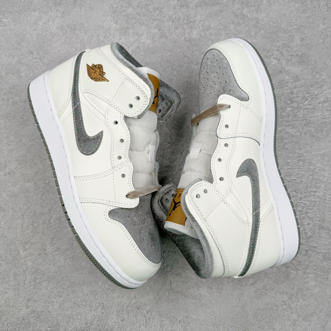 图片[3]-💰230 ＃DT纯原 Air Jordan AJ1 Mid 中帮 米灰 FB9899-100 终端优势供应 市面中低帮最具代表性版本没有之一 口碑大厂出品 品控大底版型不断改良更新 全套原纸板楦头开发 确保原汁原味 完美呈现版型 完美零毛边处理 原厂内置全掌气垫 价格定位良心 平台专用代工流水线出品 一眼公司既视感 拿到手的一瞬间就与众不同 碾压市面所有版本 全部原鞋开发 每一个配色都会采购原鞋确认细节 打破市面看图做货无好货之说 SIZE：40 40.5 41 42 42.5 43 44 44.5 45 46 编码：by3936000-运动鞋