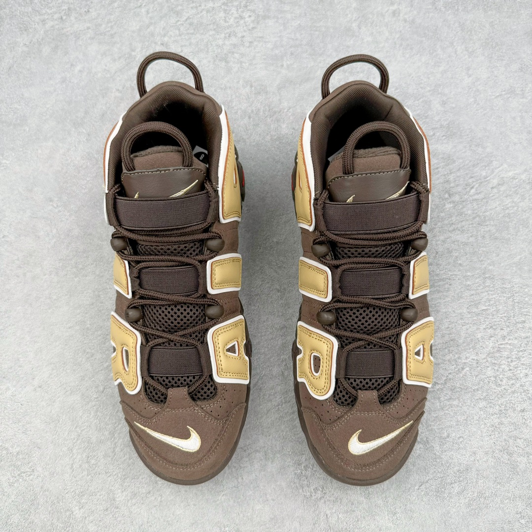 图片[2]-💰240 ＃CK纯原 NK Air More Uptempo ’96 OG 皮蓬大AIR复古篮球鞋 棕色 FB8883-200 以流行于街头的涂鸦文化为设计灵感 整体的设计风格夸张而充满魅力 厚实而充满质感的皮质鞋面两侧印刻了一对巨大的字母“AIR”独特炫酷的外观惊艳无比 SIZE：36 36.5 37.5 38 38.5 39 40 40.5 41 42 42.5 43 44 44.5 45 46 编码：by3936010-运动鞋