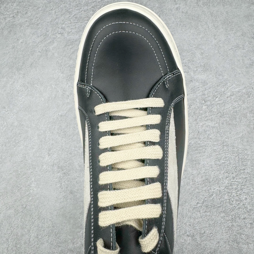 图片[4]-💰430 ＃BG纯原 Rick Owens FW23 LUXOR 瑞克·欧文斯低帮皮面时尚运动板鞋 ZP拆解原版1:1复模裁片纸格 力求做到0错位 这样才能达到和zp一致的鞋型味道 历时3月重新开模 采用进口cnc数控机床开发对版独家tpu奶香大底 区别于市场所有版本 zp同源全头层粒面小牛皮 达到和zp一致手感 原厂进口细纹布 万邦订购原厂高弹粉红色海绵 尺码：35 36 37 38 39 40 41 42 43 44 45 46 编码：by5936000-运动鞋