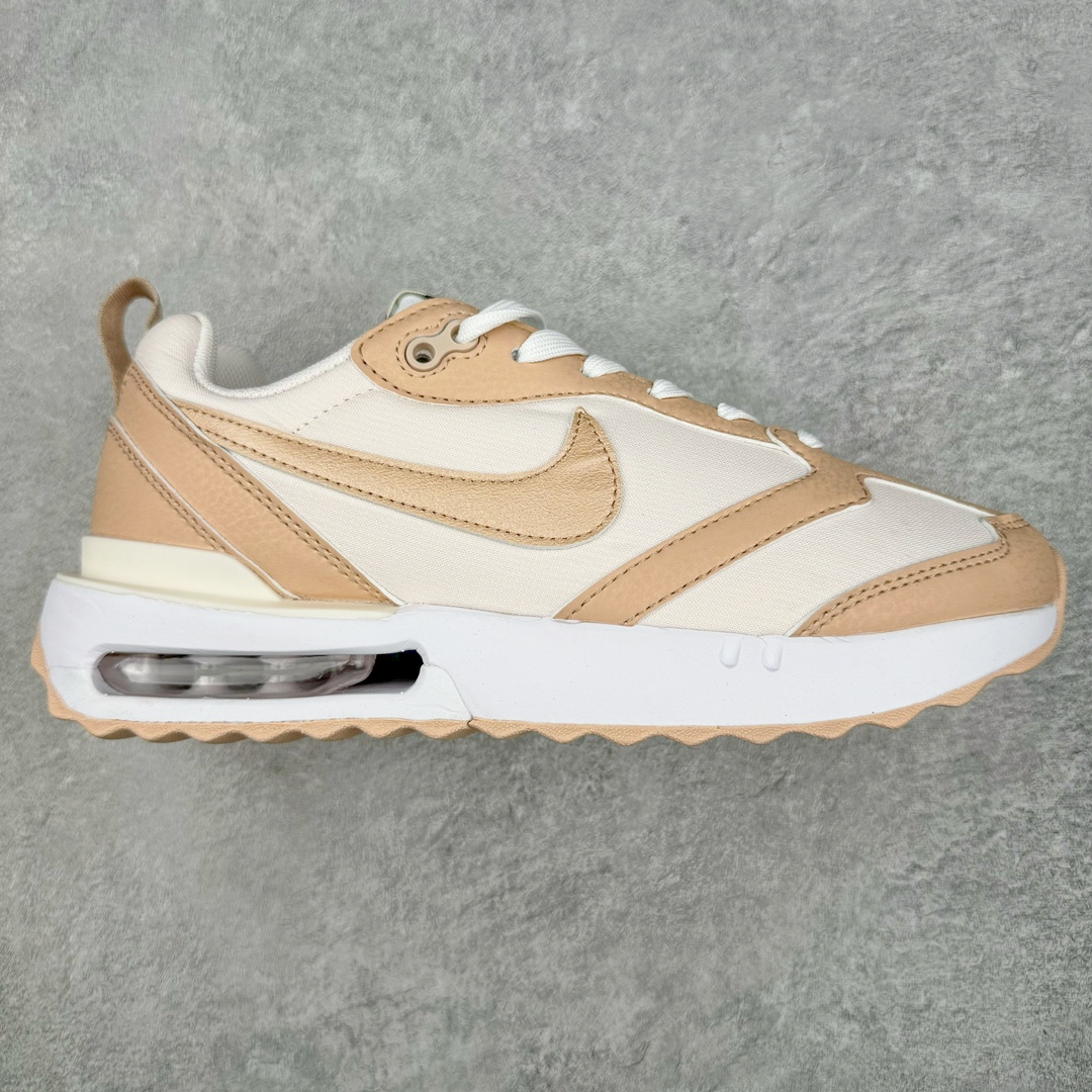 💰160 NK Air Max Dawn 黎明系列低帮气垫百搭休闲运动慢跑鞋 DQ3991-100 采用柔软翻毛皮和透气梭织材料打造利落鞋面 中底和鞋跟融入现代感线条设计 兼具复古风格与时尚魅力 尽显运动风范 鞋底加入 Air 缓震配置巧搭柔软泡绵 塑就非凡舒适感受 穿上 Air Max Dawn 运动鞋 打造出众造型 迎接美好的一天 尺码：36 36.5 37.5 38 38.5 39 40 40.5 41 42 42.5 43 44 44.5 45 编码：Bby2936030-运动鞋