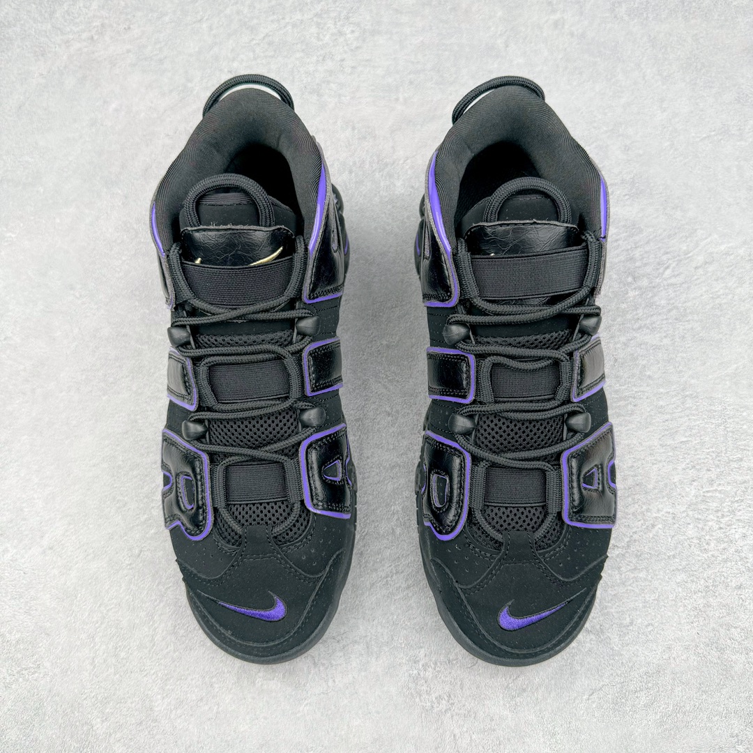 图片[2]-💰240 ＃CK纯原 NK Air More Uptempo ’96 OG 皮蓬大AIR复古篮球鞋 黑紫 DV1879-001 以流行于街头的涂鸦文化为设计灵感 整体的设计风格夸张而充满魅力 厚实而充满质感的皮质鞋面两侧印刻了一对巨大的字母“AIR”独特炫酷的外观惊艳无比 SIZE：36 36.5 37.5 38 38.5 39 40 40.5 41 42 42.5 43 44 44.5 45 46 编码：by3936010-运动鞋