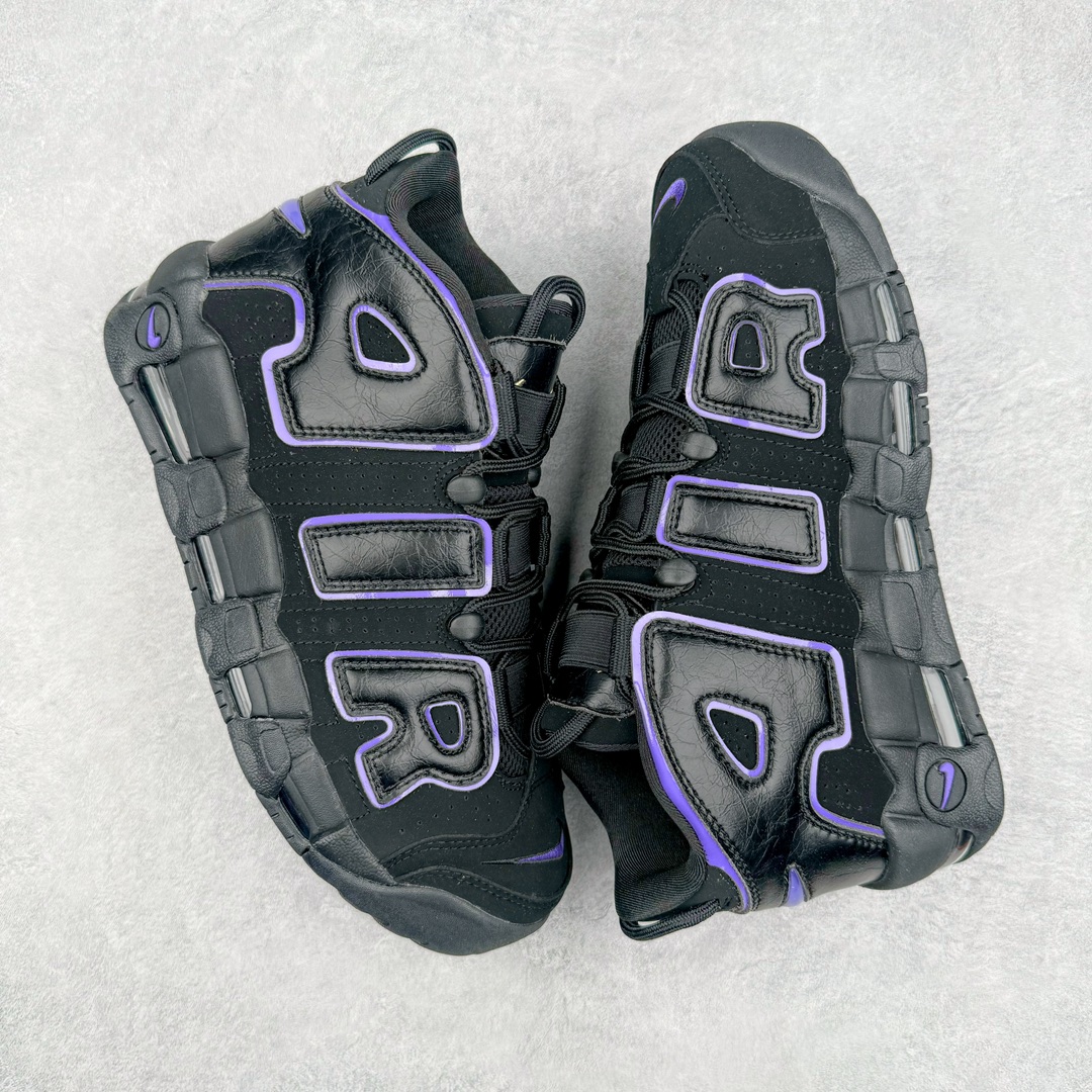 图片[3]-💰240 ＃CK纯原 NK Air More Uptempo ’96 OG 皮蓬大AIR复古篮球鞋 黑紫 DV1879-001 以流行于街头的涂鸦文化为设计灵感 整体的设计风格夸张而充满魅力 厚实而充满质感的皮质鞋面两侧印刻了一对巨大的字母“AIR”独特炫酷的外观惊艳无比 SIZE：36 36.5 37.5 38 38.5 39 40 40.5 41 42 42.5 43 44 44.5 45 46 编码：by3936010-运动鞋