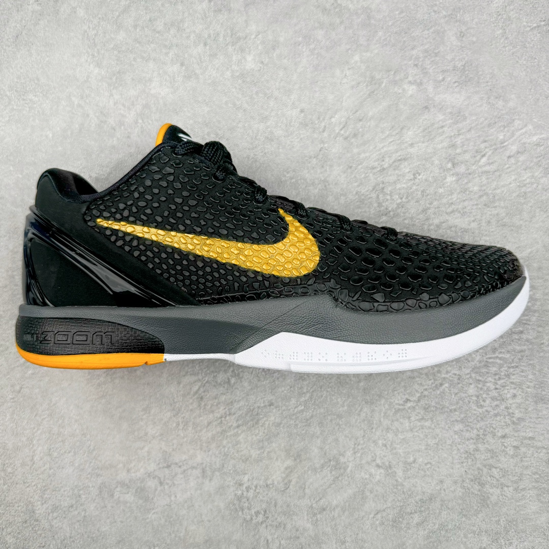 💰760 ＃H12纯原 NK ZOOM Kobe 6 科比6代黑曼巴 436311-002 完美复刻公司货 前掌超大Zoom Turbo气垫 后掌EVA缓震 真正的原汁原味 还原ZP脚感 全身鞋材卡料色独家定制 唯一正确喷漆工艺Swoosh 正确凹凸蛇鳞工艺 正确鞋面渐变效果 内全置真动飞态线 独立原厂模具 最大尺码达到48.5码 首批不拼图大几率过验 亲测已过 支持各种高强度实战 无需担心 上脚价 补货周期极长 脚宽建议买大半码 科比系列前掌偏窄 不影响二次销售 支持七天无理由退换 尺码：41 42 42.5 43 44 44.5 45 45.5 46 47.5 48.5 编码：by8936010-运动鞋