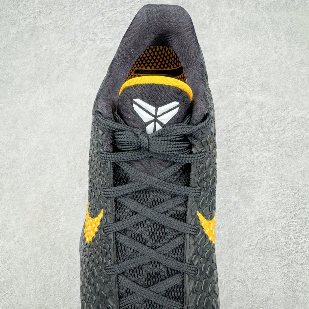 图片[5]-💰760 ＃H12纯原 NK ZOOM Kobe 6 科比6代黑曼巴 436311-002 完美复刻公司货 前掌超大Zoom Turbo气垫 后掌EVA缓震 真正的原汁原味 还原ZP脚感 全身鞋材卡料色独家定制 唯一正确喷漆工艺Swoosh 正确凹凸蛇鳞工艺 正确鞋面渐变效果 内全置真动飞态线 独立原厂模具 最大尺码达到48.5码 首批不拼图大几率过验 亲测已过 支持各种高强度实战 无需担心 上脚价 补货周期极长 脚宽建议买大半码 科比系列前掌偏窄 不影响二次销售 支持七天无理由退换 尺码：41 42 42.5 43 44 44.5 45 45.5 46 47.5 48.5 编码：by8936010-运动鞋