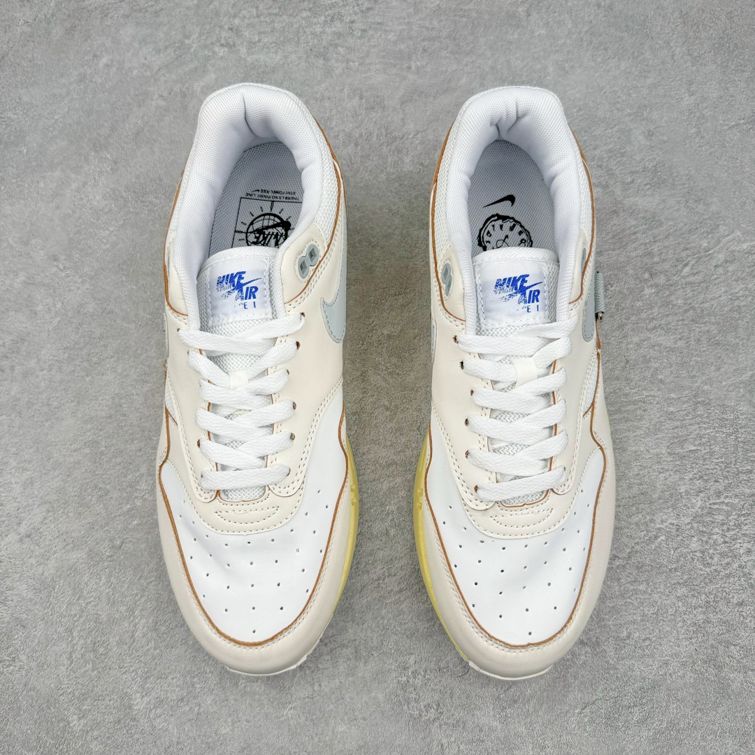 图片[2]-💰220 NK Air Max 1 初代复古气垫慢跑鞋 FD5742-121 由Tinker Hatfeld和Mark Parker在1987年设计 灵感来自于巴黎蓬皮杜中心 在参观了蓬皮杜中心之后提出了Air Max的标志性开窗可视气垫的理念 并将其实际开发成功 是NK史上第一双可视气垫跑鞋 凭借着Air Max气垫带来的舒适脚感和鞋面面料上的不断精进才使得Air Max 1在现如今都是复古慢跑鞋的首选 深厚的历史渊源 独特的流线形设计 极为复古的外观使得它深受鞋迷的喜爱 SIZE：36 36.5 37.5 38 38.5 39 40 40.5 41 42 42.5 43 44 44.5 45 46 47.5 编码：Jby2936090-运动鞋