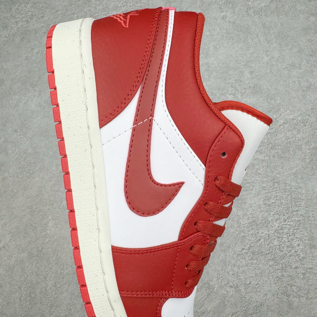 图片[6]-💰180 ＃K版 Air Jordan AJ1 Low 低帮 红白 FJ3459-160 全新流水线出品 DT版本唯一平替选择 市场第二梯队最强版 全部原鞋开发 原楦原纸板开发 全鞋电脑针车 原厂内置全掌气垫 原盒内在原标 唯一Zp原版鞋带绑法 免检产品 全新2022版型 全头层皮料 完美零毛边处理 原厂配置全掌气垫 价格定位良心 几十个配色陆续出货 SIZE：36 36.5 37.5 38 38.5 39 40 40.5 41 42 42.5 43 44 44.5 45 46 47.5 编码：by2936050-运动鞋