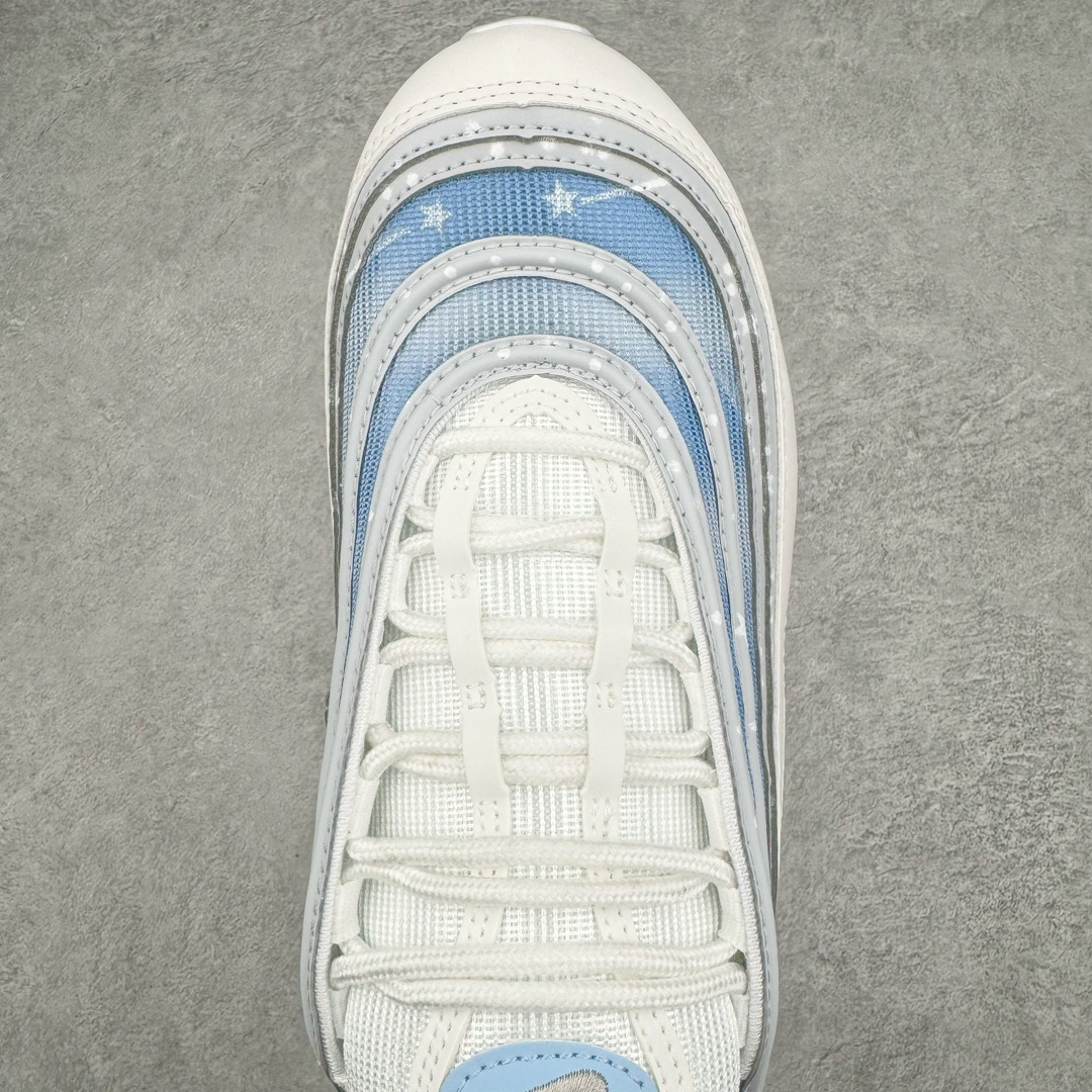 图片[4]-💰220 NK Air Max 97 OG 星辰大海 蓝白渐变 921826-101 原装批次子弹 拆解原鞋开发 打造全市场最强版本子弹 这里只对比原鞋原厂TPU反光材料 市场首家原模原气垫 拒绝套用公底原档案Swoosh电绣 卡色匹配原版 SIZE：36 36.5 37.5 38 38.5 39 40 40.5 41 42 42.5 43 44 44.5 45 编码：Mby2936090-运动鞋