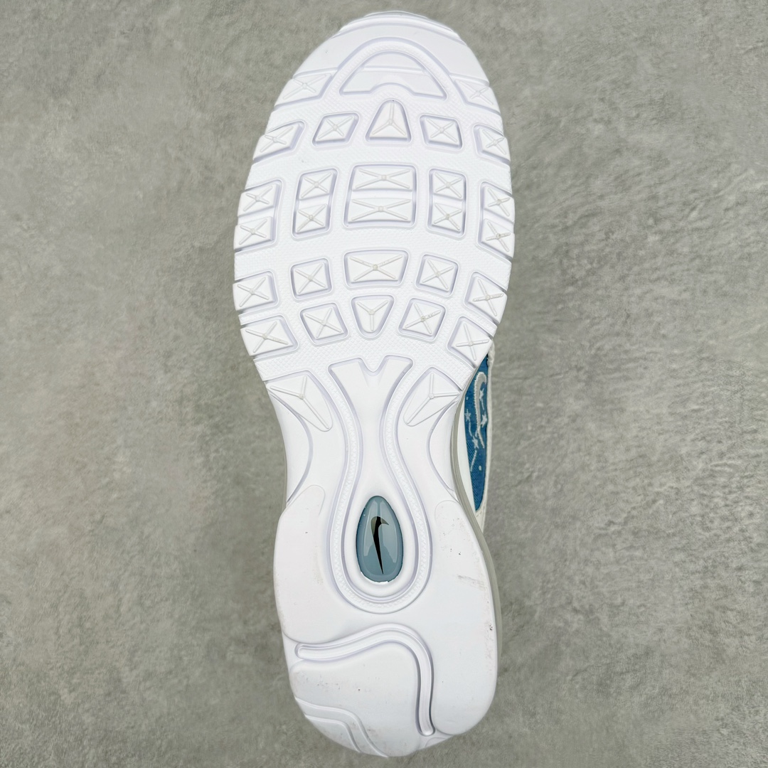 图片[9]-💰220 NK Air Max 97 OG 星辰大海 蓝白渐变 921826-101 原装批次子弹 拆解原鞋开发 打造全市场最强版本子弹 这里只对比原鞋原厂TPU反光材料 市场首家原模原气垫 拒绝套用公底原档案Swoosh电绣 卡色匹配原版 SIZE：36 36.5 37.5 38 38.5 39 40 40.5 41 42 42.5 43 44 44.5 45 编码：Mby2936090-运动鞋