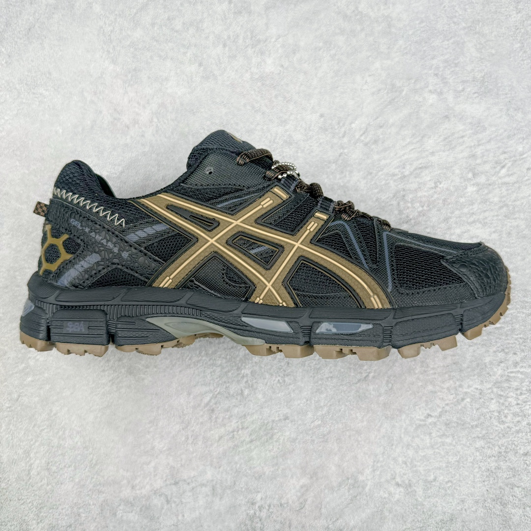 图片[7]-💰160 ASICS GEL-KAHANA K8 亚瑟士越野跑步鞋抓地稳定运动鞋缓震耐磨跑鞋 GEL-KAHANA系列为实用级越野跑鞋 融合机能和户外潮流强势回归 核心科技GEL内置于后跟 配合SPEVA弹性中底 减轻落地时地面对脚部的冲击力 中底内侧DYNAMIC DUOMAX 双密度防倾斜装置和中足补强结构 以及后跟几何形状构造 多方面支撑保护 AHAR耐磨橡胶大底 配合沟槽纹路设计 增强抓地力 后足GEL缓冲系统 减轻冲击时的冲击 实现平稳过渡 Trusstic系统 减少鞋底的重量 同时保留了鞋子结构的完整性 尺码：36 37 38 39 39.5 40 40.5 41.5 42 42.5 43.5 44 45 编码：Xby2936030-运动鞋