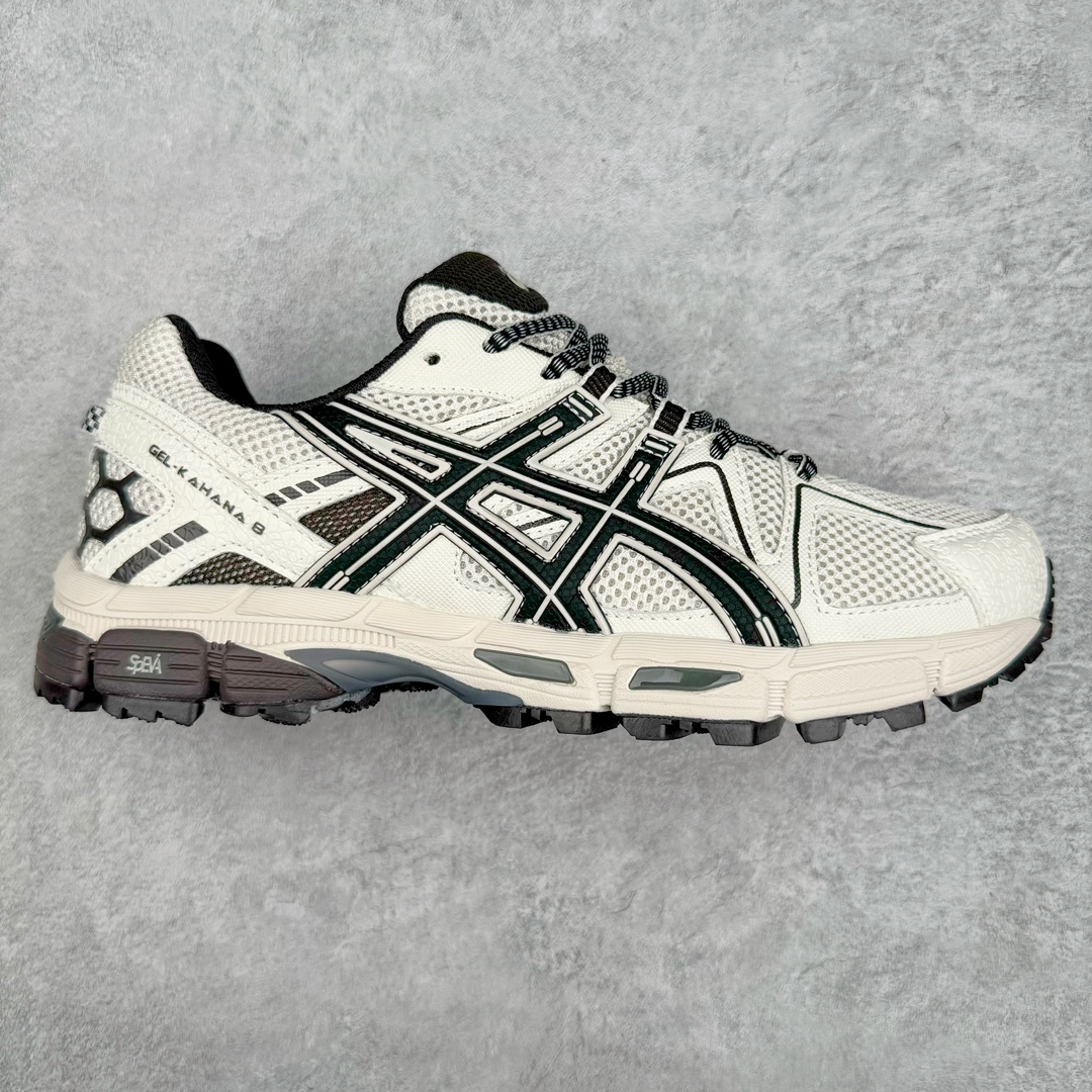 图片[8]-💰160 ASICS GEL-KAHANA K8 亚瑟士越野跑步鞋抓地稳定运动鞋缓震耐磨跑鞋 GEL-KAHANA系列为实用级越野跑鞋 融合机能和户外潮流强势回归 核心科技GEL内置于后跟 配合SPEVA弹性中底 减轻落地时地面对脚部的冲击力 中底内侧DYNAMIC DUOMAX 双密度防倾斜装置和中足补强结构 以及后跟几何形状构造 多方面支撑保护 AHAR耐磨橡胶大底 配合沟槽纹路设计 增强抓地力 后足GEL缓冲系统 减轻冲击时的冲击 实现平稳过渡 Trusstic系统 减少鞋底的重量 同时保留了鞋子结构的完整性 尺码：36 37 38 39 39.5 40 40.5 41.5 42 42.5 43.5 44 45 编码：Xby2936030-运动鞋