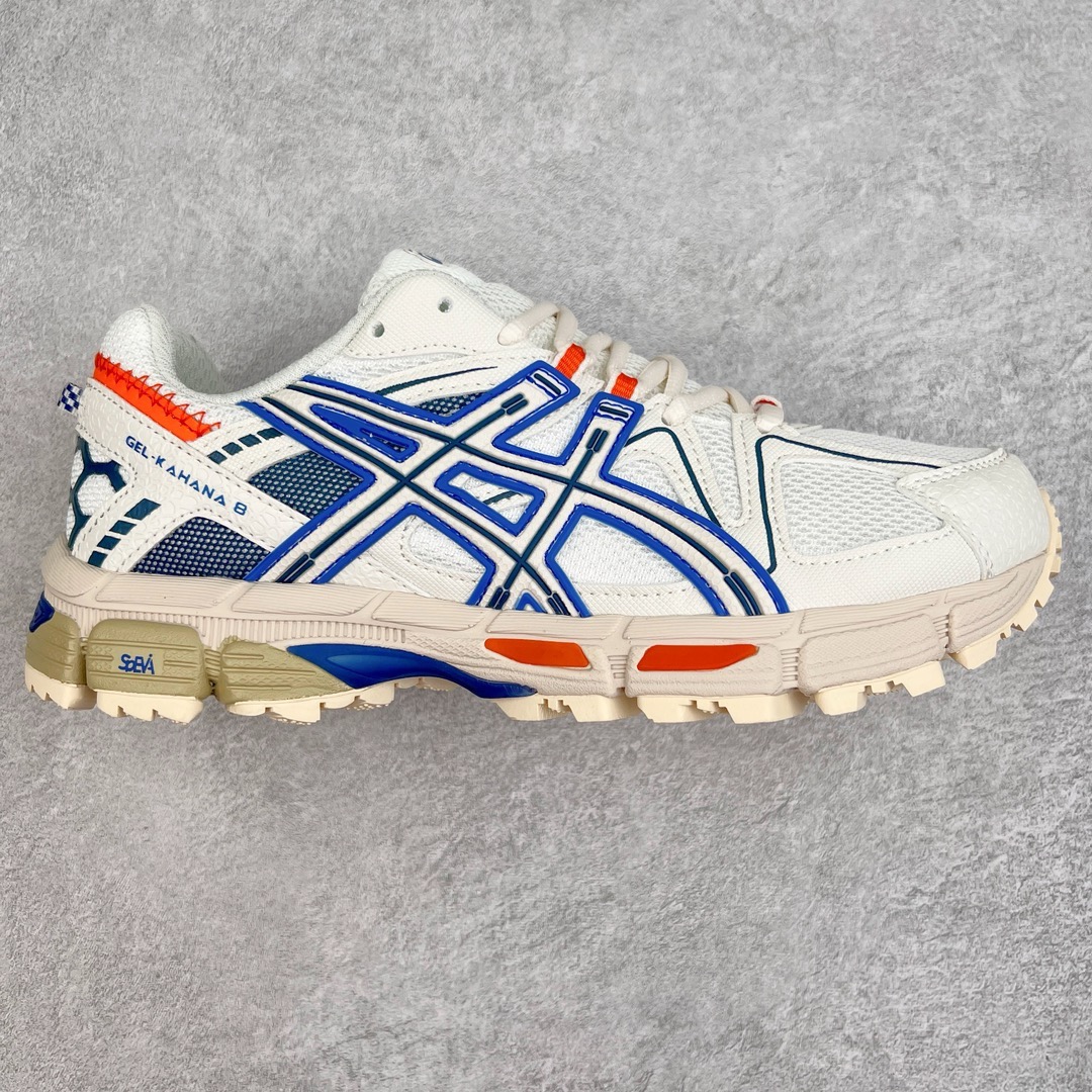 图片[7]-💰160 ASICS GEL-KAHANA K8 亚瑟士越野跑步鞋抓地稳定运动鞋缓震耐磨跑鞋 GEL-KAHANA系列为实用级越野跑鞋 融合机能和户外潮流强势回归 核心科技GEL内置于后跟 配合SPEVA弹性中底 减轻落地时地面对脚部的冲击力 中底内侧DYNAMIC DUOMAX 双密度防倾斜装置和中足补强结构 以及后跟几何形状构造 多方面支撑保护 AHAR耐磨橡胶大底 配合沟槽纹路设计 增强抓地力 后足GEL缓冲系统 减轻冲击时的冲击 实现平稳过渡 Trusstic系统 减少鞋底的重量 同时保留了鞋子结构的完整性 尺码：36 37 38 39 39.5 40 40.5 41.5 42 42.5 43.5 44 45 编码：Xby2936030-运动鞋