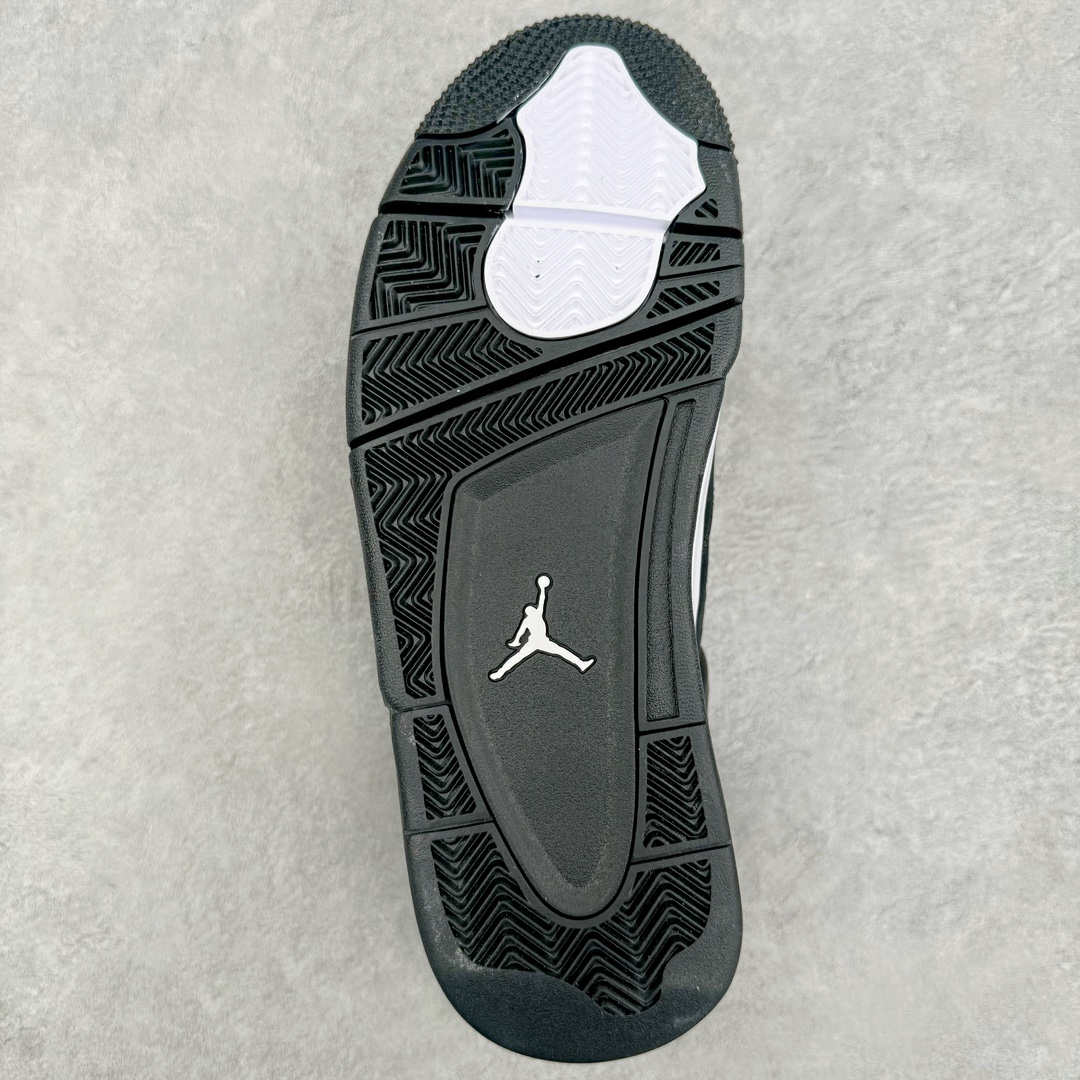 图片[9]-💰320 ＃K版纯原 Air Jordan AJ4 Retro 白黑雷公 FQ8138-001 全新升级改良 原鞋原楦原纸板同源开发 完美呈现乔4的版型 内侧正确双色网格 还原细节 原厂皮料 正确气垫颜色 正确网格工艺 正确拉帮工艺 全鞋原装材料制作 原档案原模具打造 支持全方位与正品对比 尺码：40 40.5 41 42 42.5 43 44 44.5 45 46 47.5 编码：Aby3936090-运动鞋