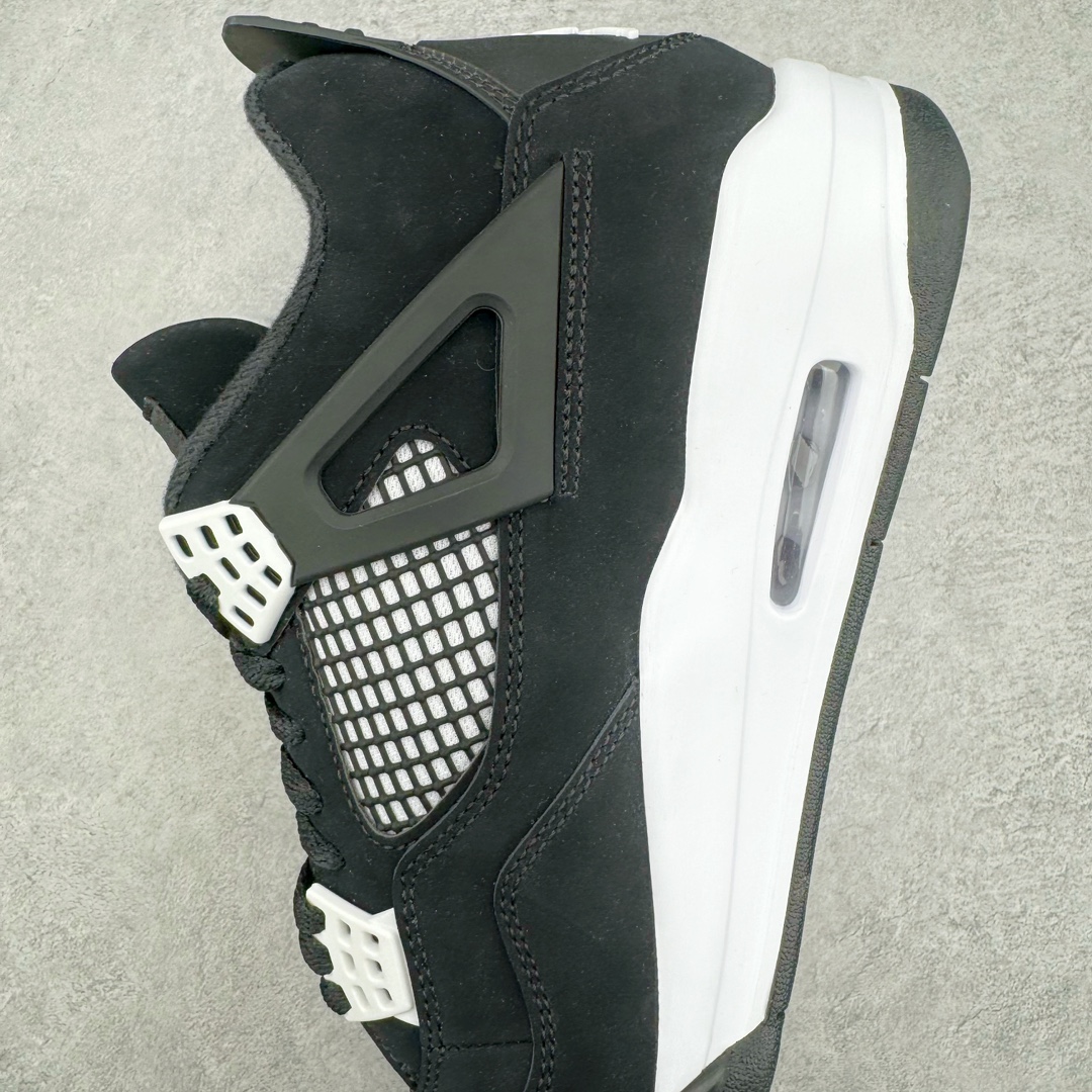 图片[7]-💰320 ＃K版纯原 Air Jordan AJ4 Retro 白黑雷公 FQ8138-001 全新升级改良 原鞋原楦原纸板同源开发 完美呈现乔4的版型 内侧正确双色网格 还原细节 原厂皮料 正确气垫颜色 正确网格工艺 正确拉帮工艺 全鞋原装材料制作 原档案原模具打造 支持全方位与正品对比 尺码：40 40.5 41 42 42.5 43 44 44.5 45 46 47.5 编码：Aby3936090-运动鞋