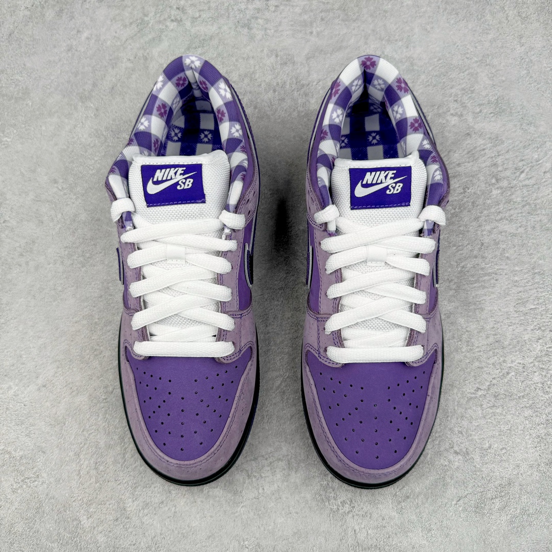 图片[2]-零售💰330 ＃G版纯原 Concepts x NK SB Dunk Low \”Purple Lobster\” 联名紫龙虾 BV1310-555 独家原厂航空铝磨具打磨大底 鞋头坡度极致还原 原盒原配 圈内天花板工艺 原厂冲刀 超高清洁度 全鞋零毛边皮料切割 全套原楦原模倾力打造完美版型 采用原厂百宏鞋带以及原厂百宏织唛舌标 内标可供原厂几率过验 原厂中底布黄色点胶 原厂中底布拉帮走线遵循公司‼️SIZE：35.5 36 36.5 37.5 38 38.5 39 40 40.5 41 42 42.5 43 44 44.5 45 46 47.5 编码：by3936030-运动鞋