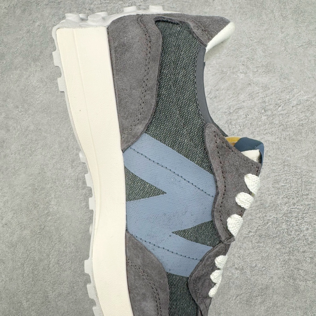 图片[6]-💰140 New Balance MS327系列复古休闲运动慢跑鞋 #以更纯粹的复古风格设计打造的全新造型 侧身还以解构设计 将 N 字标志以做旧压花样式呈现 样式别具新意 而麂皮、冲孔皮革的塑造 则呈现出高级怀旧气质 也让鞋款在奢华时装风格与运动氛围之间达到了平衡 鞋身采用尼龙及猪巴革麂皮物料拼接构成 中底高弹PU材质及满丁防滑橡胶外底 尺码：36 37 37.5 38 38.5 39.5 40 40.5 41.5 42 42.5 43 44 45 编码：Fby2936010-运动鞋