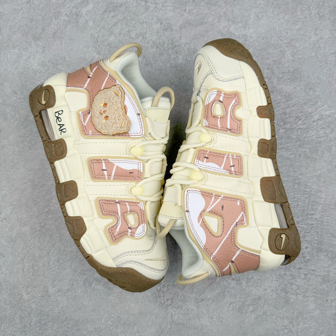 图片[3]-💰240 ＃CK纯原 NK Air More Uptempo ’96 OG 皮蓬大AIR复古篮球鞋 美拉德 小熊米棕色 DX1939-100 以流行于街头的涂鸦文化为设计灵感 整体的设计风格夸张而充满魅力 厚实而充满质感的皮质鞋面两侧印刻了一对巨大的字母“AIR”独特炫酷的外观惊艳无比 SIZE：36 36.5 37.5 38 38.5 39 40 40.5 41 42 42.5 43 44 44.5 45 46 编码：by3936010-运动鞋