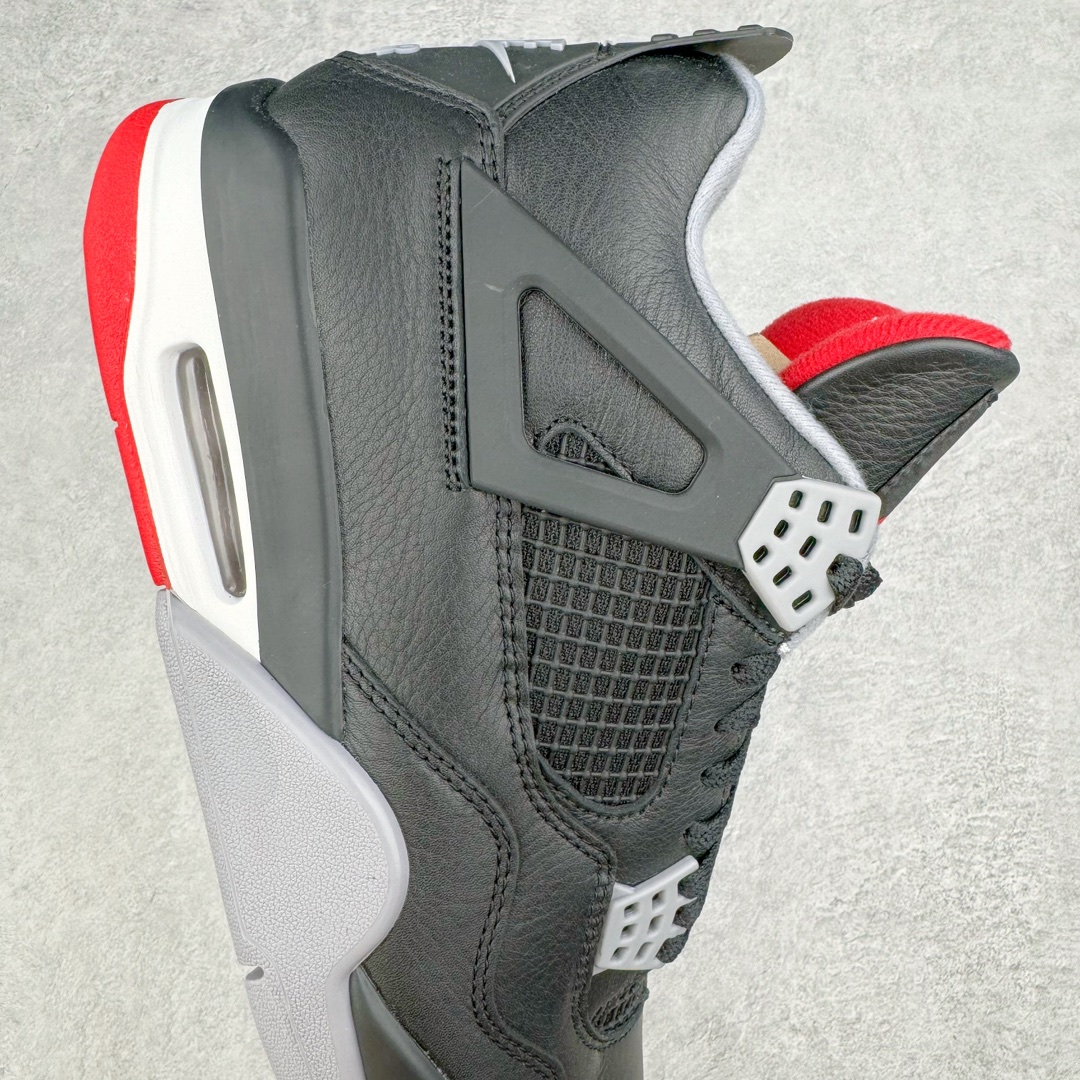 图片[6]-零售💰390 ＃PK4.0 Air Jordan AJ4 \”Bred Reimagined\” 黑红2024 FV5029-006 原鞋开发原楦原纸板同源开发 完美呈现乔4的版型 内侧正确双色网格 还原细节 原厂皮料 正确气垫颜色 正确网格工艺 正确拉帮工艺 全鞋原装材料制作 原档案原模具打造 支持全方位与正品对比 尺码：40 40.5 41 42 42.5 43 44 44.5 45 46 47.5 48.5 编码：by3936090-运动鞋