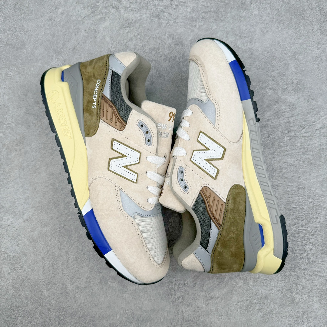图片[3]-＃K版纯原 New Balance M998 Made in USA NB新百伦高端美产血统系列经典复古休闲运动慢跑鞋 NB998 诞生于 1993 年，作为第一双使用 ABZORB 缓冲材料的鞋款，一经发售就受到大量消费者的热烈追捧，如今已经成为了历久不衰的经典代表鞋款之一。原楦原数据开发版型 以优质面料制成鞋面结构。鞋面采用经典网眼布材质，辅以绒面革覆盖，带来更加清爽舒适的穿着体验。鞋舌上标记的 \\\”998\\\” 字样增强鞋款辨识度的同时，为鞋款注入更多动人细节。鞋款采用 ABZORB 缓冲材料的中底，通过缓冲和压缩阻力相结合来吸收冲击，稳定性高，不易打滑，助你畅享舒适有型的运动体验。采用猪巴革组合网织鞋面材质 后跟嵌入TPU装饰条稳固 升级原装5层独立私模 尺码：36 36.5 37 38 39.5 40 40.5 41.5 42 42.5 43 44 44.5 45-选品中心