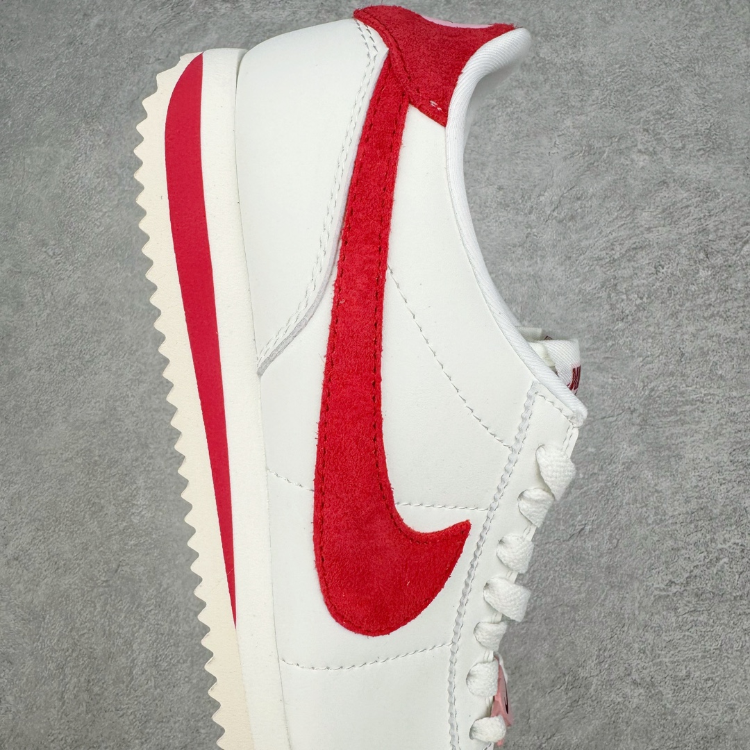 图片[6]-💰180 NK Classic Cortez Leather 阿甘复古初代皮革慢跑鞋 情人节白红 货号：FZ5167-133 缓震防滑耐磨同源头层皮料 原厂模具 公司级标准检验QC 区分市面一切版本 完美复刻阿甘复古鞋型 尺码：35 36 36.5 37.5 38 38.5 39 40 40.5 41 42 42.5 43 44 44.5 45 编码：by2936050-运动鞋