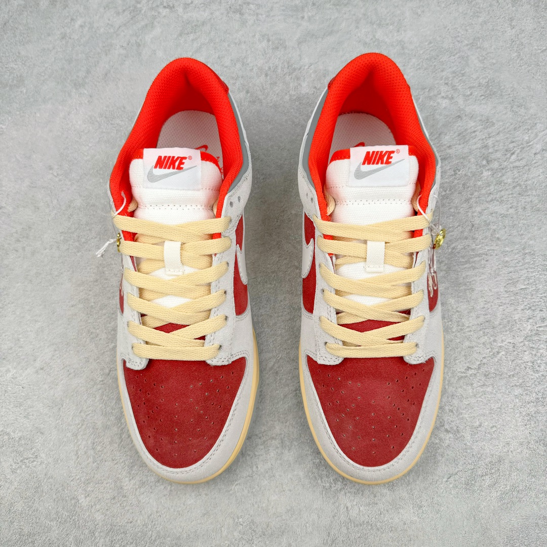 图片[2]-💰190 NK Dunk Low 蒸汽木偶 CNY龙年限定 中国龙 白灰橙 FJ5429-133 大厂出品 极力推荐 原装头层材料 独家版型蒸餾加工帶來的是更好的视觉和脚感体验大厂纯原品质出货 清洁度 电绣工艺 皮料切割干净无任何毛边 细节完美 SIZE：36 36.5 37.5 38 38.5 39 40 40.5 41 42 42.5 43 44 44.5 45 46 47.5 编码：Bby2936060-运动鞋