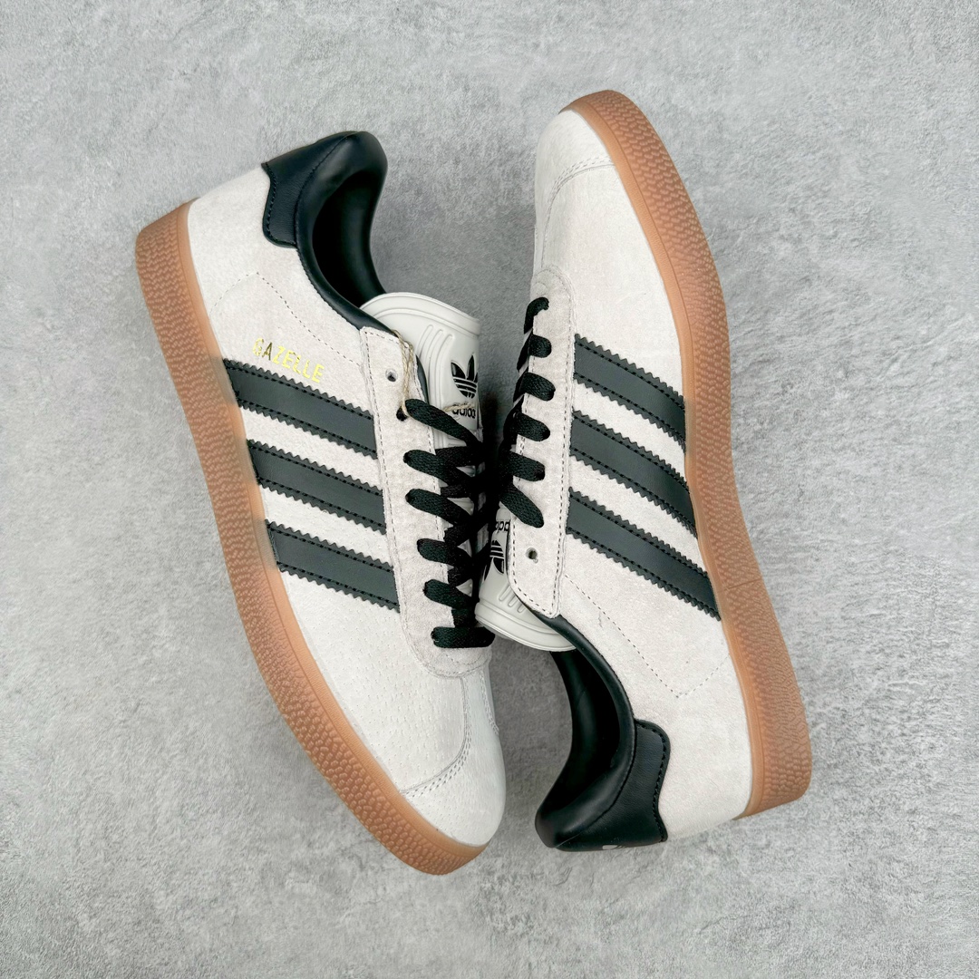 图片[3]-💰150 AD Gazelle Indoor Trainers 羚羊内训系列低帮复古百搭休闲运动德训风板鞋 IG6199 90年代经典的复刻版！自60年代以足球训练鞋面世以来,Gazelle就以其经典设计席卷全球。1991年版本的复刻,再造经典Gazelle。采用皮革打造,搭配浊色细节,让这款经典更加简约。尺码：36 36⅔ 37⅓ 38 38⅔ 39⅓ 40 40⅔ 41⅓ 42 42⅔ 43⅓ 44 45 编码：Xby2936020-运动鞋