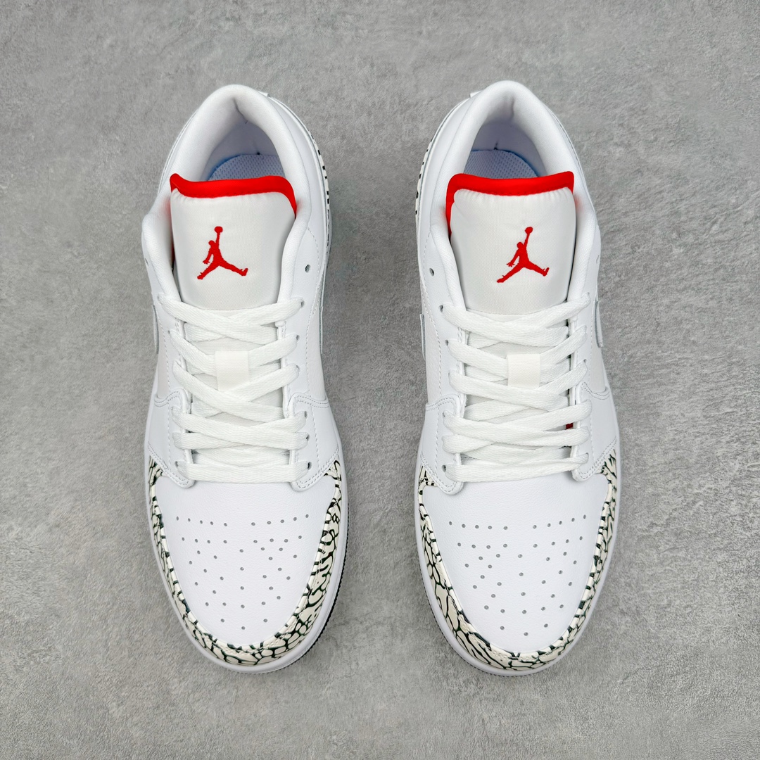 图片[2]-💰180 ＃K版 Air Jordan AJ1 Low 低帮 水泥灰 338145-162 全新流水线出品 DT版本唯一平替选择 市场第二梯队最强版 全部原鞋开发 原楦原纸板开发 全鞋电脑针车 原厂内置全掌气垫 原盒内在原标 唯一Zp原版鞋带绑法 免检产品 全新2022版型 全头层皮料 完美零毛边处理 原厂配置全掌气垫 价格定位良心 几十个配色陆续出货 SIZE：36 36.5 37.5 38 38.5 39 40 40.5 41 42 42.5 43 44 44.5 45 46 47.5 编码：by2936050-运动鞋