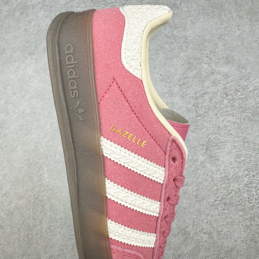 图片[6]-💰150 AD Gazelle Indoor Trainers 羚羊内训系列低帮复古百搭休闲运动德训风板鞋 IF1809 90年代经典的复刻版！自60年代以足球训练鞋面世以来,Gazelle就以其经典设计席卷全球。1991年版本的复刻,再造经典Gazelle。采用皮革打造,搭配浊色细节,让这款经典更加简约。尺码：36 36⅔ 37⅓ 38 38⅔ 39⅓ 40 40⅔ 41⅓ 42 42⅔ 43⅓ 44 45 编码：Bby2936020-运动鞋