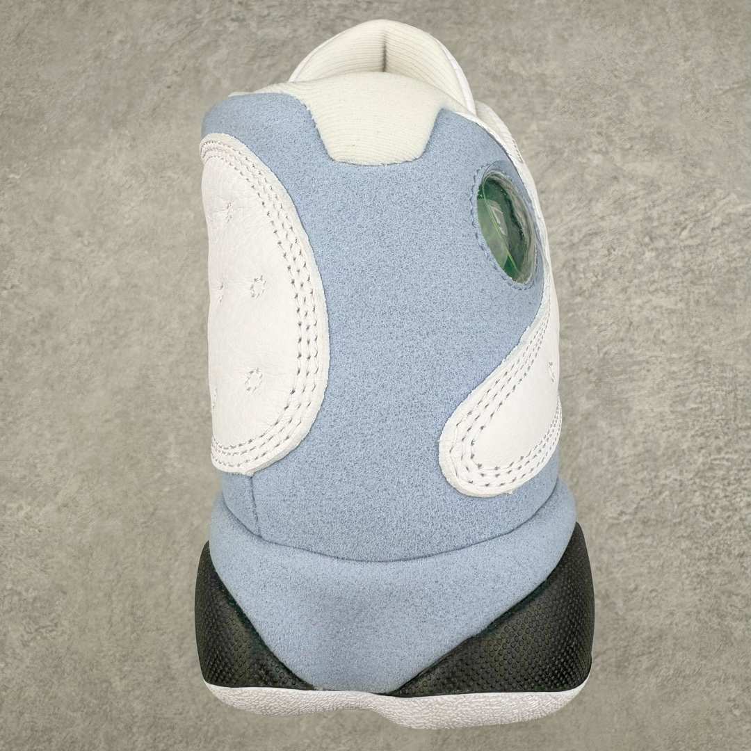 图片[8]-💰500 ＃Kw纯原 Air Jordan AJ13 Retro 白浅蓝 414571-170 外贸特供批次 原楦原档案数据开模打造 原鞋开发 版型近乎零偏差 采购原厂皮料 LOGO五金部件高价开发私模 杜绝一眼假版本 原鞋1:1开模大底共3层贴合工艺 三层中间加入海玻璃缓震鞋垫 大底采用进口一次MD而非市面二次MD低价原料成型 进口MD材料异味较少比原鞋还少 市面异味大刺鼻 Size：40 40.5 41 42 42.5 43 44 44.5 45 46 47.5 编码：xby5936070-运动鞋