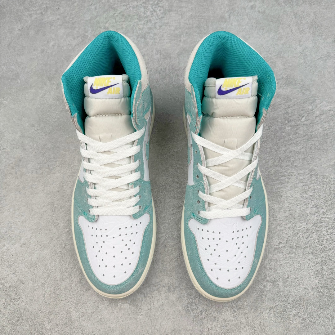 图片[2]-💰220 ＃KZ神版莞产 Air Jordan AJ1 Retro High 高帮蒂芙尼白绿 555088-331 外贸特供批次 终端控货优势输出 新配色不断更新开发 市场中端王者 全套原纸板楦头开发 确保原汁原味 完美呈现一代版型 一比一鞋头弧度高度鞋身弧度 此版本只针对中端市场 细节品控鞋型随意秒杀市面同价位 鞋型完美 不臃肿别扭 头层皮料加持 用料绝不含糊 进口玻璃冲刀皮料裁剪零毛边 电脑针车工艺 超高鞋面清洁度 最高QC检验标准 控制溢胶瑕疵 原盒原配 飞翼3D高频深度立体 工艺方面大到整体鞋型 漏斗收腰 底线拉帮 LOGO立体程度 小到针眼排布 载片对称 冲孔效果 鞋标规范 鞋垫背胶等等 无一不是口碑收割 每双都是一个回头客 SIZE：36 36.5 37.5 38 38.5 39 40 40.5 41 42 42.5 43 44 44.5 45 46 47.5 编码：by2936090-运动鞋