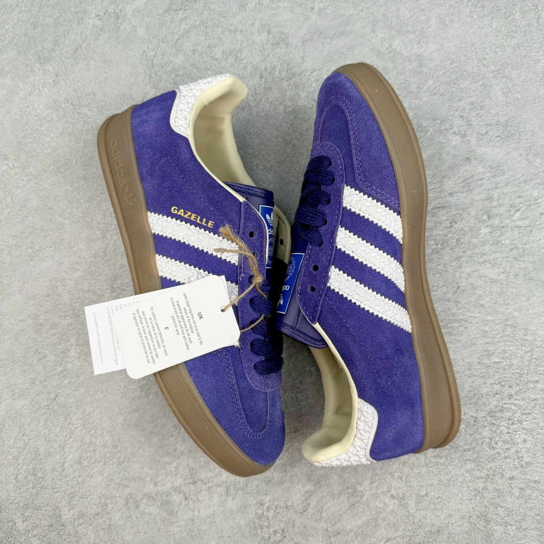 图片[3]-💰200 ＃纯原 AD Gazelle Indoor Trainers 羚羊内训系列低帮复古百搭休闲运动德训风板鞋 IF1806 90年代经典的复刻版！自60年代以足球训练鞋面世以来,Gazelle就以其经典设计席卷全球。1991年版本的复刻,再造经典Gazelle。采用皮革打造,搭配浊色细节,让这款经典更加简约。尺码：36 36⅔ 37⅓ 38 38⅔ 39⅓ 40 40⅔ 41⅓ 42 42⅔ 43⅓ 44 45 编码：Xby2936070-运动鞋