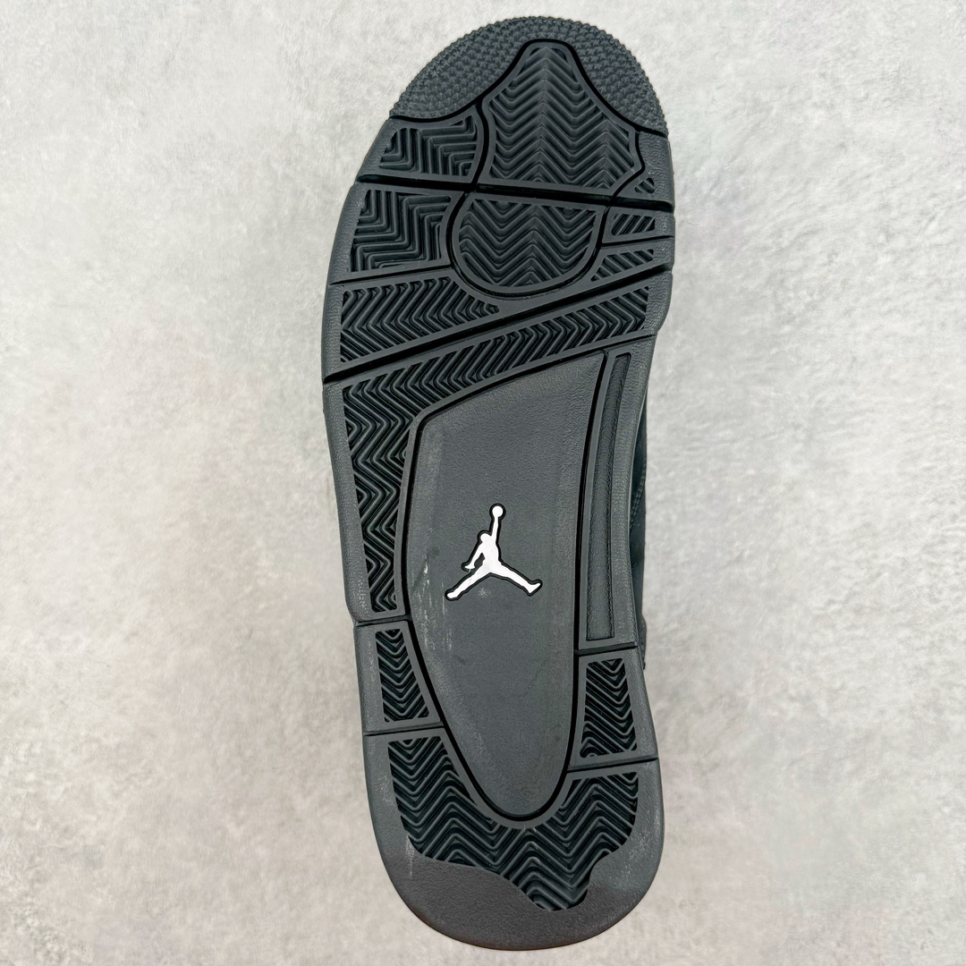 图片[9]-零售💰470 ＃lw纯原 Air Jordan AJ4 \”black Cat\” 黑猫 CU1110-010 第一梯队最新批次 细节多次校对改良 接近完美 细节达到可过鉴定标准 耗时半年巨作 全套原纸板楦头开发 原厂特供皮料加持 确保原汁原味 完美呈现四代版型 一比一鞋头弧度高度鞋身弧度 数据细节工艺流程均保持原鞋一致 原厂TPU网格鞋带扣 正确内里网布 菱角分明不变形无多余毛边 柔软性质感一致于原鞋 原厂织唛标 原厂飞人电绣工艺 尾指中部跳三针 独家绑鞋带手法 印刷中底布 四线拉帮 米色美纹纸贴合固定 进口港宝加持 后跟自然饱满 全鞋荧光划线卡点 追求极致完美 每一双都是工艺品 多重QC质检 超越公司货的品控标准 实实在在的免检产品 尺码：40 40.5 41 42 42.5 43 44 44.5 45 46 47.5 48.5 编码：by4936070-运动鞋