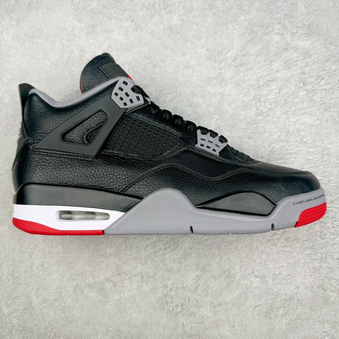 零售💰470 ＃lw纯原 Air Jordan AJ4 \”Bred Reimagined\” 黑红2024 FV5029-006 第一梯队最新批次 细节多次校对改良 接近完美 细节达到可过鉴定标准 耗时半年巨作 全套原纸板楦头开发 原厂特供皮料加持 确保原汁原味 完美呈现四代版型 一比一鞋头弧度高度鞋身弧度 数据细节工艺流程均保持原鞋一致 原厂TPU网格鞋带扣 正确内里网布 菱角分明不变形无多余毛边 柔软性质感一致于原鞋 原厂织唛标 原厂飞人电绣工艺 尾指中部跳三针 独家绑鞋带手法 印刷中底布 四线拉帮 米色美纹纸贴合固定 进口港宝加持 后跟自然饱满 全鞋荧光划线卡点 追求极致完美 每一双都是工艺品 多重QC质检 超越公司货的品控标准 实实在在的免检产品 尺码：40 40.5 41 42 42.5 43 44 44.5 45 46 47.5 48.5 编码：by4936070-运动鞋