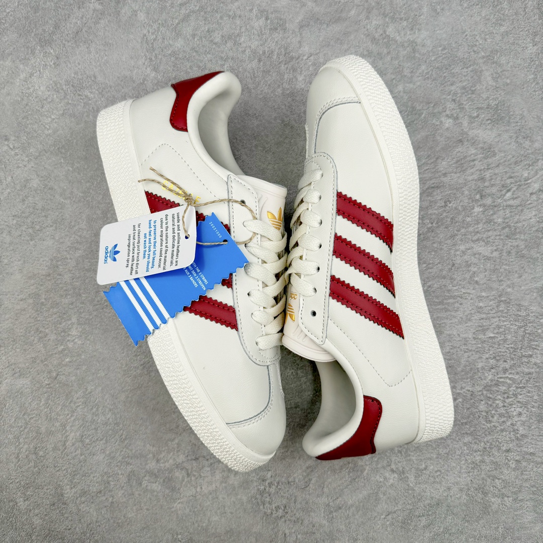 图片[3]-💰140 AD Gazelle Indoor Trainers 羚羊内训系列低帮复古百搭休闲运动德训风板鞋 CG7155 90年代经典的复刻版！自60年代以足球训练鞋面世以来,Gazelle就以其经典设计席卷全球。1991年版本的复刻,再造经典Gazelle。采用皮革打造,搭配浊色细节,让这款经典更加简约。尺码：36 36⅔ 37⅓ 38 38⅔ 39⅓ 40 40⅔ 41⅓ 42 42⅔ 43⅓ 44 45 编码：Xby2936010-运动鞋