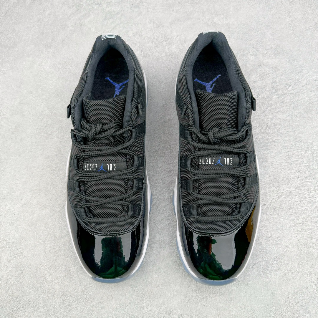 图片[2]-＃Y3纯原 Air Jordan AJ11 Retro Low \\\”Space Jam\\\” 大灌篮低帮 FV5104-004 外贸特供批次 原楦原档案数据开模打造 原厂中底拉帮钢印 原厂漆皮 防冻不开裂 头层皮料 原装鞋撑 水晶大底正确色度色泽 原楦原数据刺绣 原厂车缝走线及对位 毫厘不差 飞人logo采用原数据电脑刺绣 原装正品碳纤维真实碳板 增强抗扭 原内标 原盒标 正确官方原盒 原厂防氧化水晶外底 原厂配套厂全掌solo气垫 独家尺码：40 40.5 41 42 42.5 43 44 44.5 45 45.5 46 47.5 48.5-选品中心