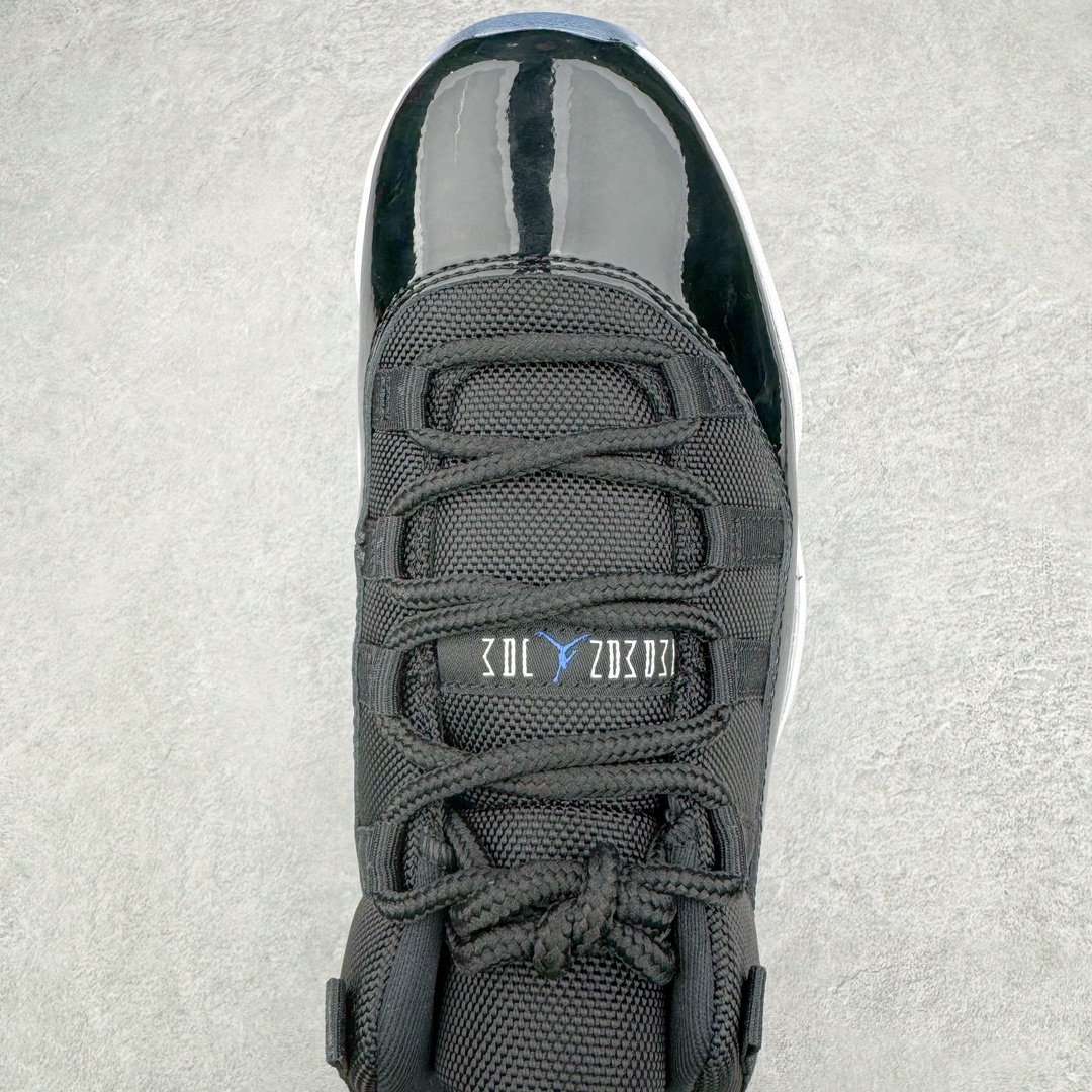 图片[4]-＃Y3纯原 Air Jordan AJ11 Retro Low \\\”Space Jam\\\” 大灌篮低帮 FV5104-004 外贸特供批次 原楦原档案数据开模打造 原厂中底拉帮钢印 原厂漆皮 防冻不开裂 头层皮料 原装鞋撑 水晶大底正确色度色泽 原楦原数据刺绣 原厂车缝走线及对位 毫厘不差 飞人logo采用原数据电脑刺绣 原装正品碳纤维真实碳板 增强抗扭 原内标 原盒标 正确官方原盒 原厂防氧化水晶外底 原厂配套厂全掌solo气垫 独家尺码：40 40.5 41 42 42.5 43 44 44.5 45 45.5 46 47.5 48.5-选品中心