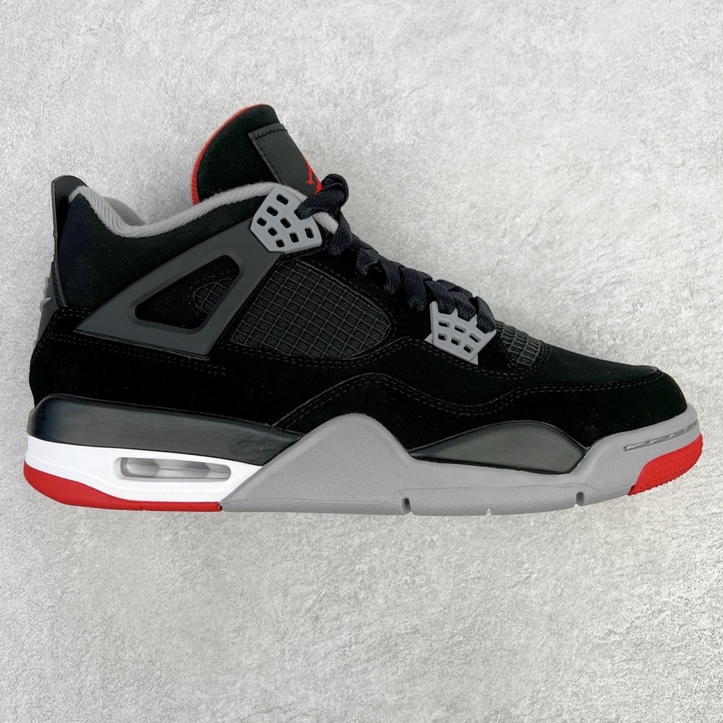 💰460 ＃GX Air Jordan AJ4 Retro 黑红红牛 308497-060 圈内最强四代 独家外贸特供尺码含 45.5 49.5 50.5 耗时半年巨作 全套原纸板楦头开发 原厂特供皮料加持 确保原汁原味 完美呈现四代版型 一比一鞋头弧度高度鞋身弧度 数据细节工艺流程均保持原鞋一致 原厂TPU网格鞋带扣 正确内里网布 菱角分明不变形无多余毛边 柔软性质感一致于原鞋 市场唯一原厂鞋扣模具 背面可见隐藏注塑口 原厂织唛标 原厂飞人电绣工艺 尾指中部跳三针 独家绑鞋带手法 印刷中底布 四线拉帮 米色美纹纸贴合固定 进口港宝加持 后跟自然饱满 全鞋荧光划线卡点 追求极致完美 每一双都是工艺品 多重QC质检 超越公司货的品控标准 实实在在的免检产品 尺码：40 40.5 41 42 42.5 43 44 44.5 45 45.5 46 47.5 48.5 49.5 50.5 编码：by5936030-运动鞋