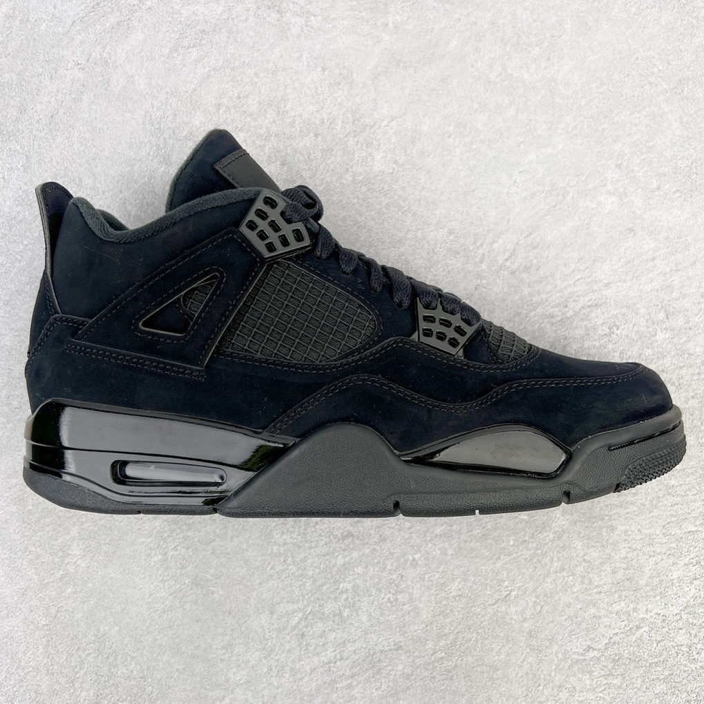 💰460 ＃GX Air Jordan AJ4 Retro 黑猫 CU1110-010 圈内最强四代 独家外贸特供尺码含 45.5 49.5 50.5 耗时半年巨作 全套原纸板楦头开发 原厂特供皮料加持 确保原汁原味 完美呈现四代版型 一比一鞋头弧度高度鞋身弧度 数据细节工艺流程均保持原鞋一致 原厂TPU网格鞋带扣 正确内里网布 菱角分明不变形无多余毛边 柔软性质感一致于原鞋 市场唯一原厂鞋扣模具 背面可见隐藏注塑口 原厂织唛标 原厂飞人电绣工艺 尾指中部跳三针 独家绑鞋带手法 印刷中底布 四线拉帮 米色美纹纸贴合固定 进口港宝加持 后跟自然饱满 全鞋荧光划线卡点 追求极致完美 每一双都是工艺品 多重QC质检 超越公司货的品控标准 实实在在的免检产品 尺码：40 40.5 41 42 42.5 43 44 44.5 45 45.5 46 47.5 48.5 49.5 50.5 编码：by5936030-运动鞋