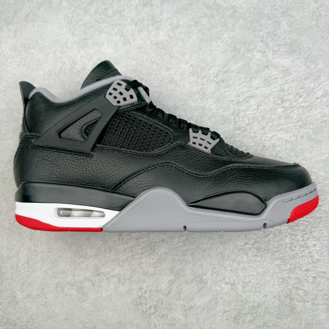 💰460 ＃GX Air Jordan AJ4 \”Bred Reimagined\” 黑红2024 FV5029-006 圈内最强四代 独家外贸特供尺码含 45.5 49.5 50.5 耗时半年巨作 全套原纸板楦头开发 原厂特供皮料加持 确保原汁原味 完美呈现四代版型 一比一鞋头弧度高度鞋身弧度 数据细节工艺流程均保持原鞋一致 原厂TPU网格鞋带扣 正确内里网布 菱角分明不变形无多余毛边 柔软性质感一致于原鞋 市场唯一原厂鞋扣模具 背面可见隐藏注塑口 原厂织唛标 原厂飞人电绣工艺 尾指中部跳三针 独家绑鞋带手法 印刷中底布 四线拉帮 米色美纹纸贴合固定 进口港宝加持 后跟自然饱满 全鞋荧光划线卡点 追求极致完美 每一双都是工艺品 多重QC质检 超越公司货的品控标准 实实在在的免检产品 尺码：40 40.5 41 42 42.5 43 44 44.5 45 45.5 46 47.5 48.5 49.5 50.5 编码：by5936030-运动鞋