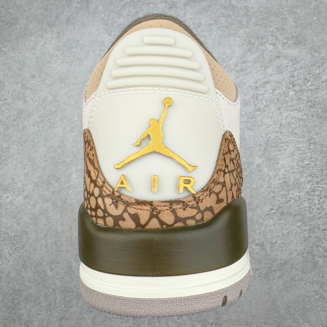 图片[7]-💰390 ＃Lw纯原 Air Jordan AJ3 Retro \”Palomino\” 摩卡 CT8532-102 圈内最强三代系列 匠心打造 开发时长超过半年 目前可过各类鉴定或无法鉴定 裸鞋随便操作 全套原纸板楦头开发 原厂大底磨具加持立体防滑纹理 原装可视Air Sole气垫 原汁原味最完美的三代版型 唯一正确鞋头趴度弧度高度鞋身腰线 原厂TPU彩虹扎染后跟饰片 正确内里反口里网布 皮料菱角分明不变形无多余毛边 广东原厂zp同批次手工大底描漆拉丝 市场唯一原厂鞋扣模具 原厂织唛标 原厂飞人电绣工艺 尾指中部跳三针 独家绑鞋带手法 印刷中底布 四线拉帮 米色美纹纸贴合固定 进口港宝加持 后跟自然饱满 全鞋荧光划线卡点 追求极致完美 每一双都是工艺品 多重QC质检 超越公司货的品控标准 实实在在的免检产品 SIZE：36 36.5 37.5 38 38.5 39 40 40.5 41 42 42.5 43 44 44.5 45 45.5 46 47.5 48.5 编码：by4936060-运动鞋