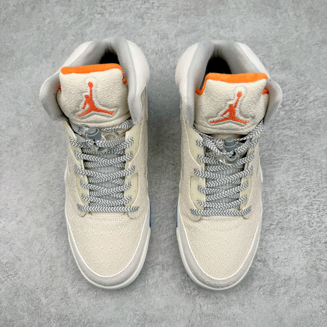 图片[2]-💰270 Air Jordan AJ5 SE Craft 米灰 货号：FD9222-180 原纸板楦头开发 进口头层皮料 完美鞋型匹配公司货 正确鞋舌立体高频 最新原厂底模 大底卡色咬花完美 鞋柜必备鞋款 终端现货供应 尺码：36 36.5 37.5 38 38.5 39 40 40.5 41 42 42.5 43 44 44.5 45 46 47.5 编码：Bby3936040-运动鞋