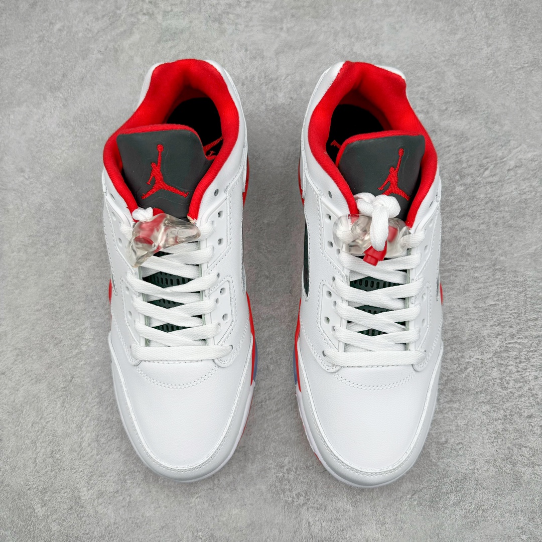 图片[2]-💰200 Air Jordan AJ5 Low 低帮 火焰红 货号：314338-101 尺码：36 36.5 37.5 38 38.5 39 40 40.5 41 42 42.5 43 44 44.5 45 46 47.5 编码：Lby2936070-运动鞋