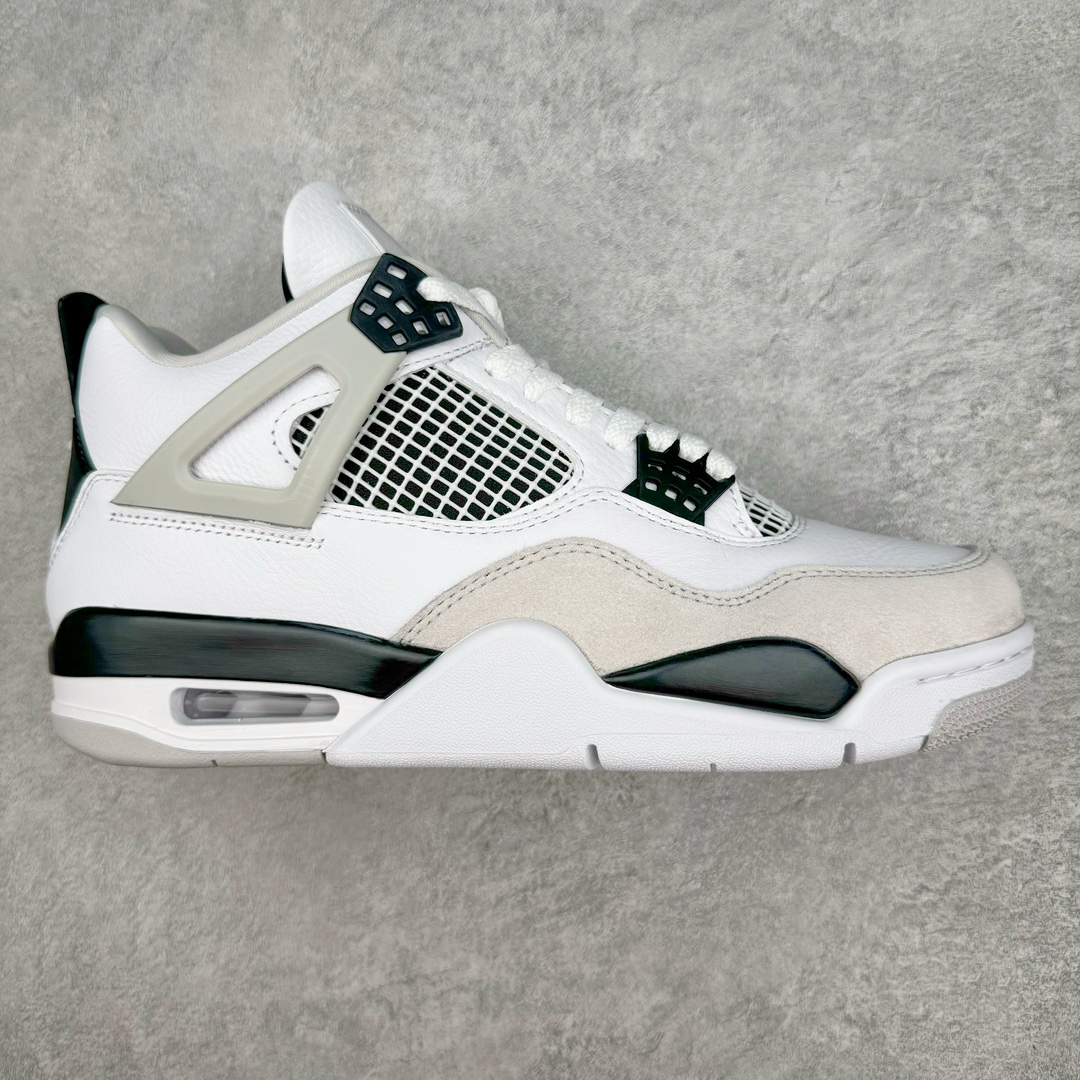 图片[6]-💰390 ＃SZ纯原 Air Jordan AJ4 Retro 系列 目前可过各类鉴定或无法鉴定 裸鞋随意操作 第一梯队最新批次 细节多次校对改良 接近完美 细节达到可过鉴定标准 耗时半年巨作 全套原纸板楦头开发 原厂特供皮料加持 确保原汁原味 完美呈现四代版型 一比一鞋头弧度高度鞋身弧度 数据细节工艺流程均保持原鞋一致 原厂TPU网格鞋带扣 正确内里网布 菱角分明不变形无多余毛边 柔软性质感一致于原鞋 原厂织唛标 原厂飞人电绣工艺 尾指中部跳三针 独家绑鞋带手法 印刷中底布 四线拉帮 米色美纹纸贴合固定 进口港宝加持 后跟自然饱满 全鞋荧光划线卡点 追求极致完美 每一双都是工艺品 多重QC质检 超越公司货的品控标准 实实在在的免检产品 尺码：40 40.5 41 42 42.5 43 44 44.5 45 46 47.5 48.5 编码：by4936060-运动鞋